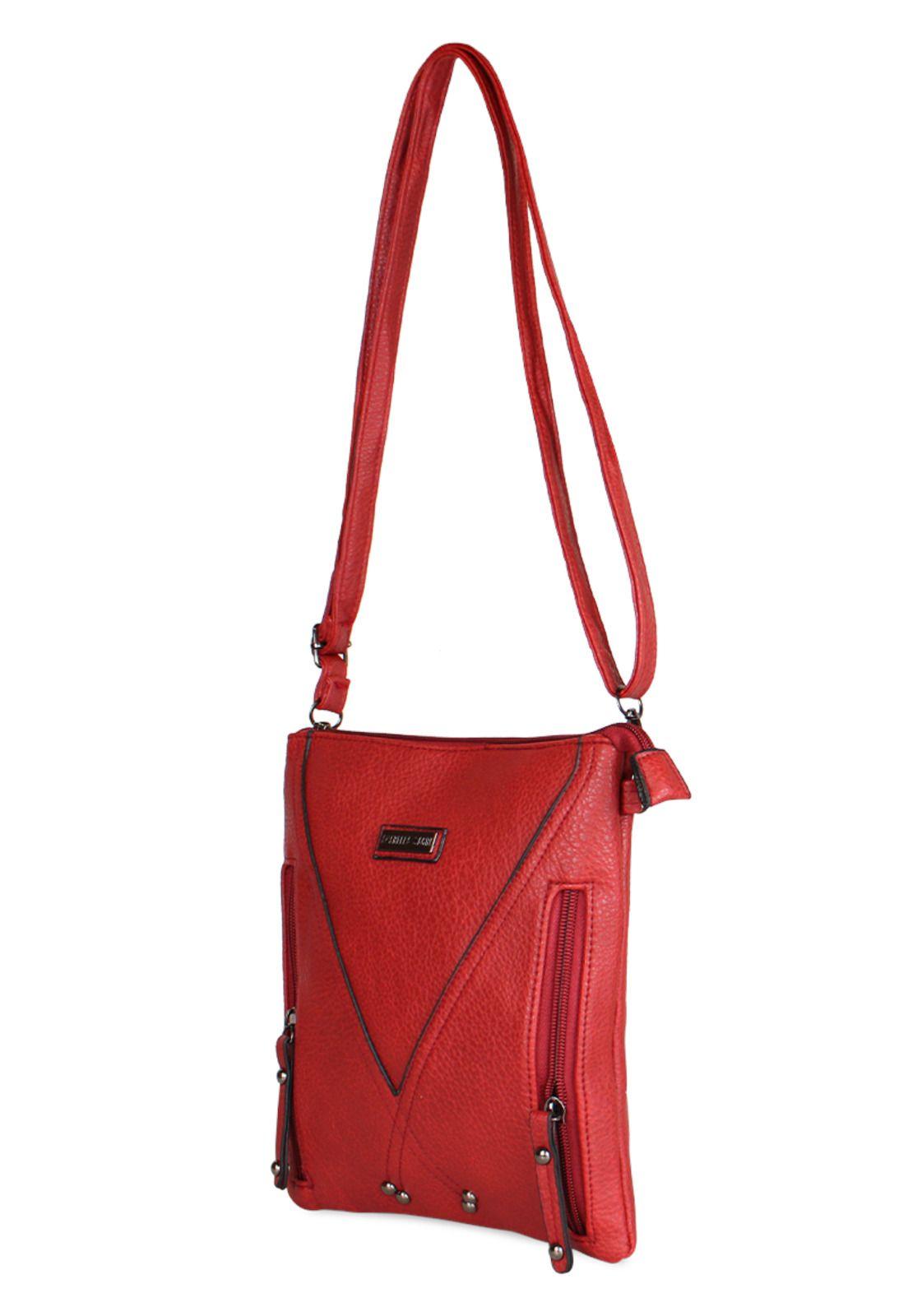 Cartera bandolera Pascal roja Anabella Sachi-1