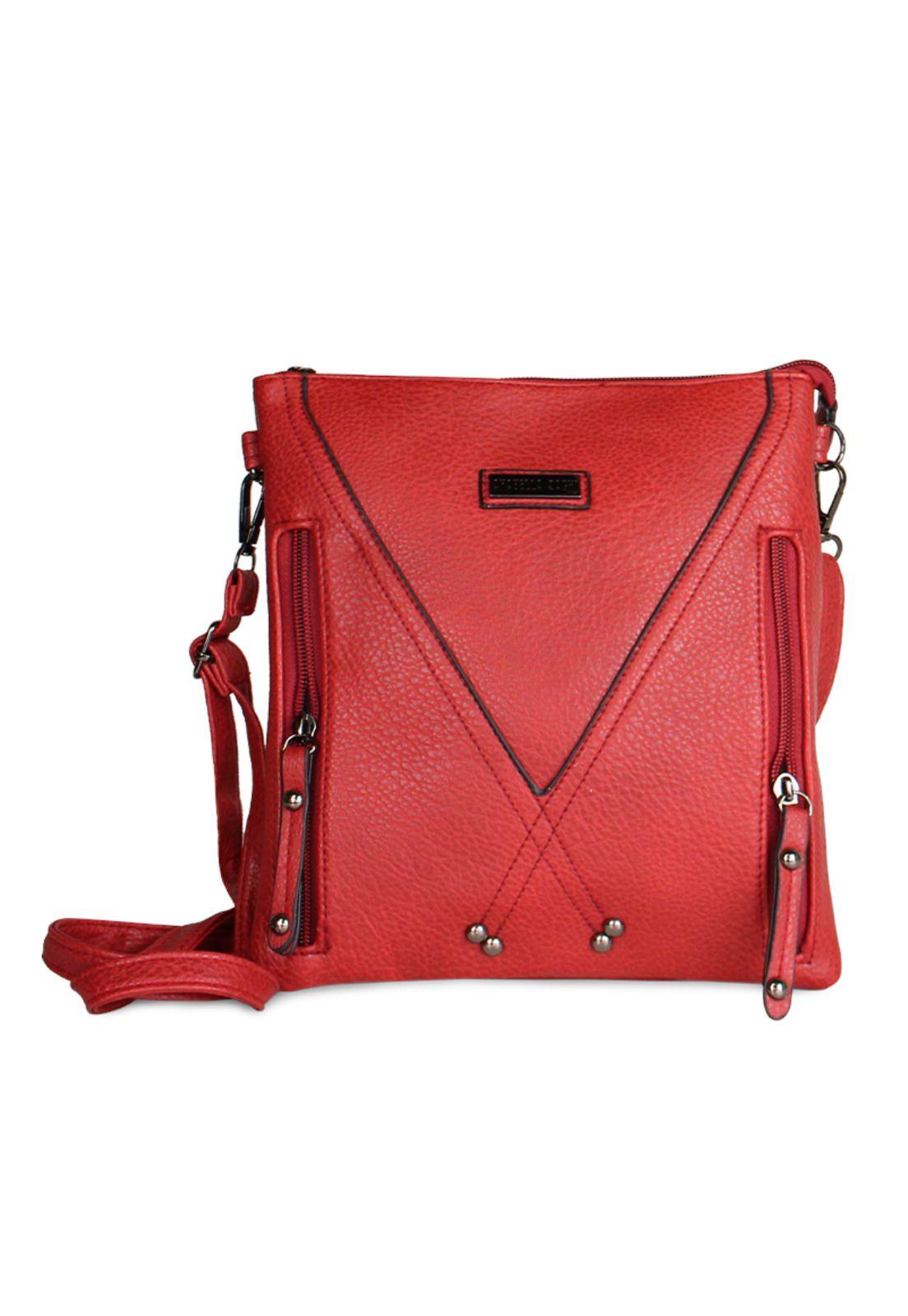 Cartera bandolera Pascal roja Anabella Sachi-3