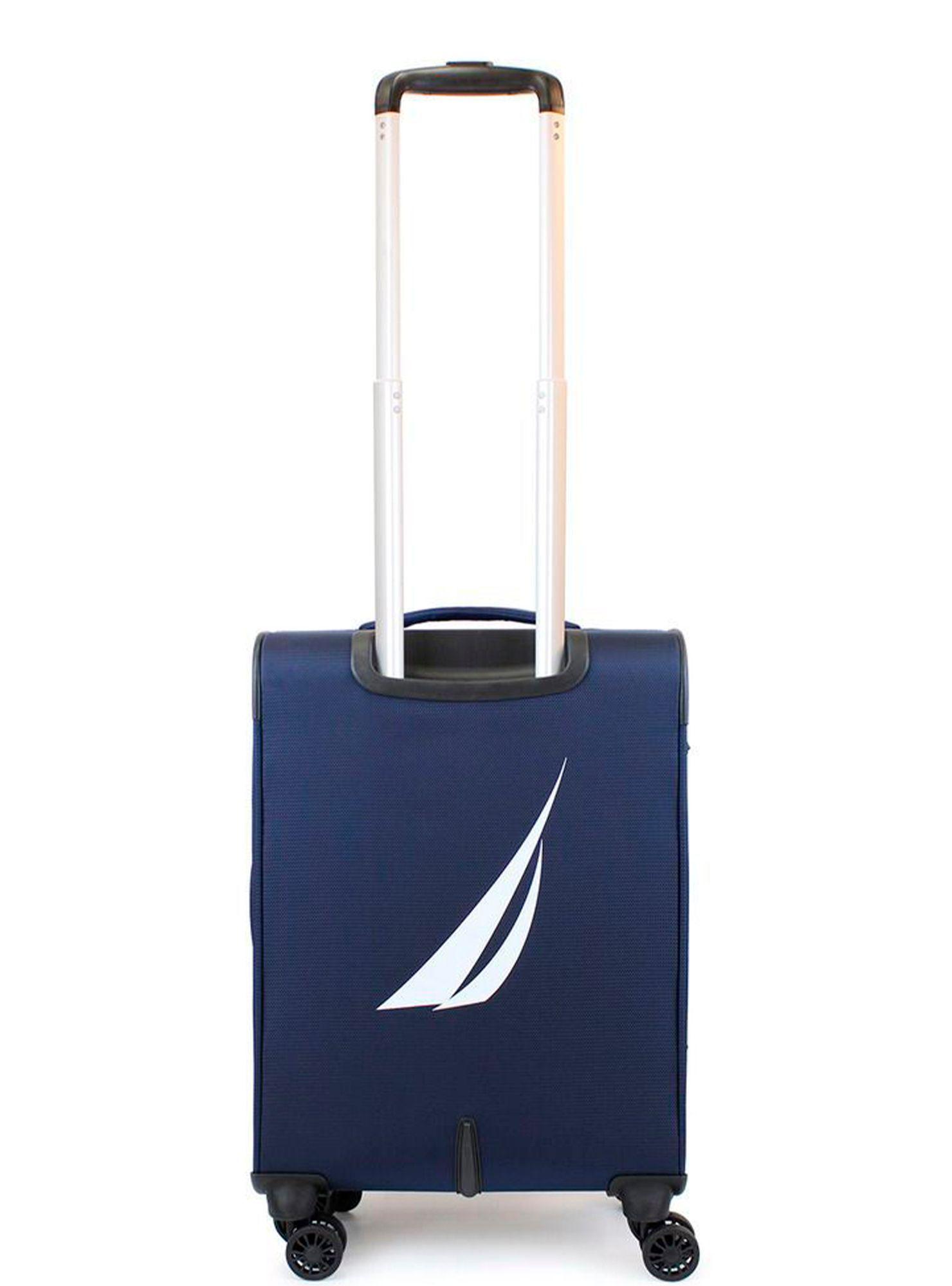 Maleta blanda de tela S de cabina Naútica Valencia 10kg azul-7