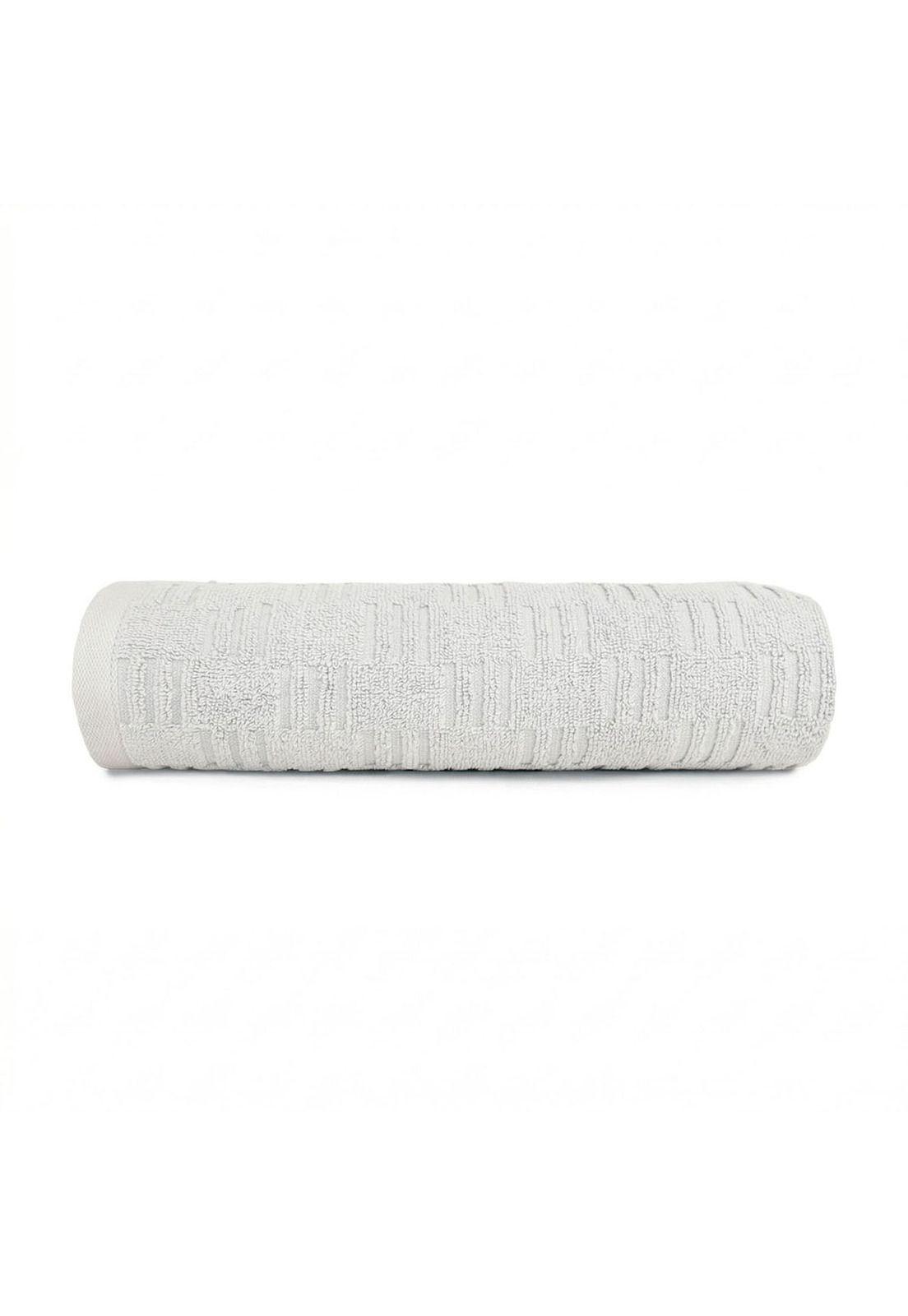 Toalla de Baño Cuerpo SAVOY Nautica Home 76x137cm 100% algodón ultra suave gris-2
