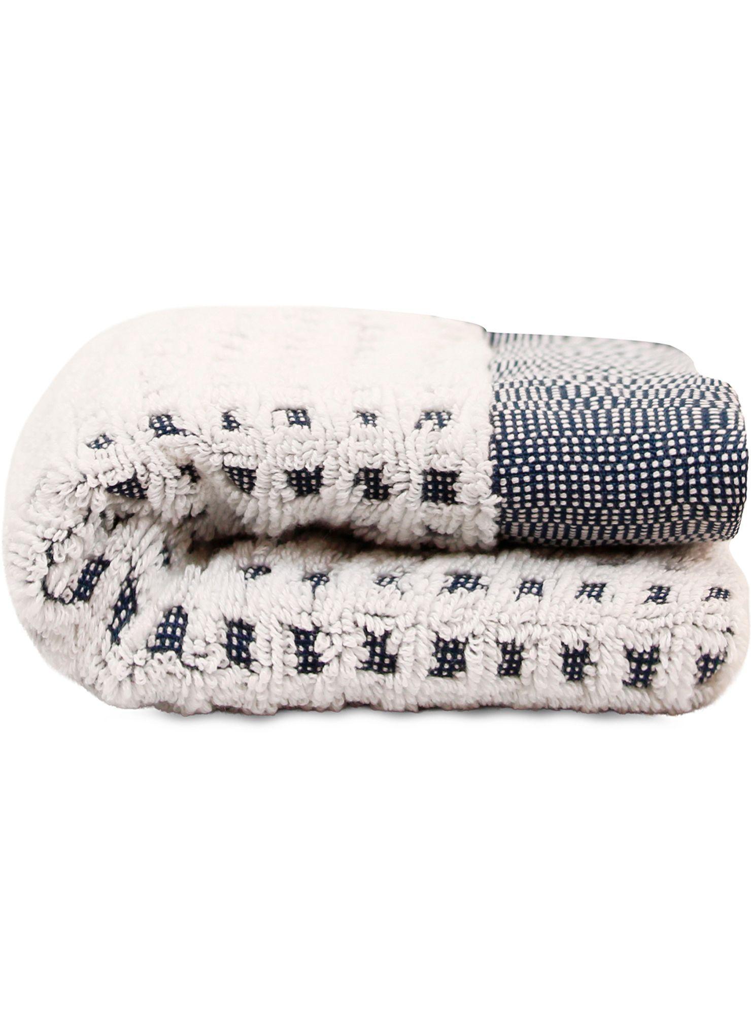 Toalla de cara MARA Nautica Home 30x50cm blanca-azul-3