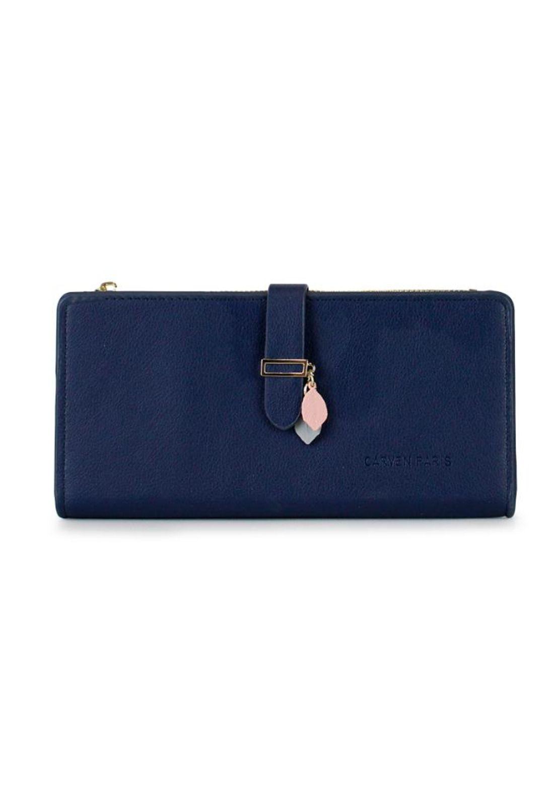 Billetera mujer Vera azul Carven-2