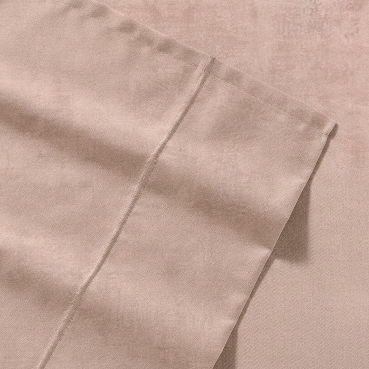 Juego de sábanas Nautica 4 piezas microfibra 2 plazas café claro-2