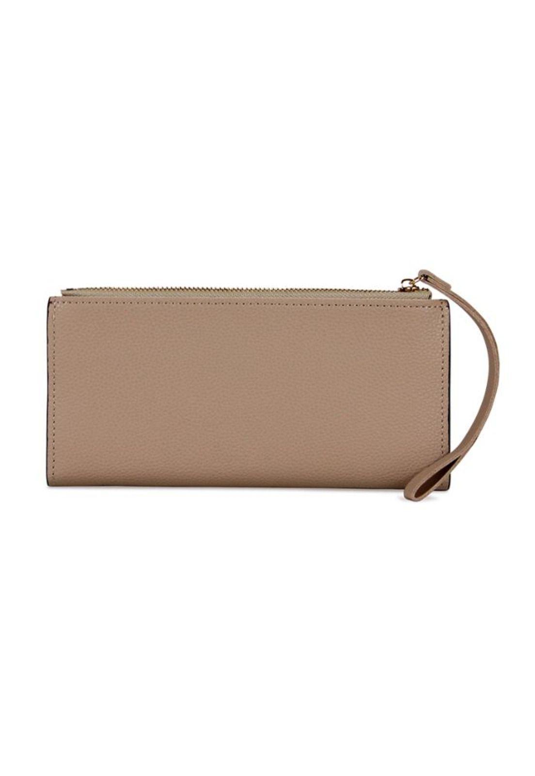 Billetera mujer Delia taupe Carven-4
