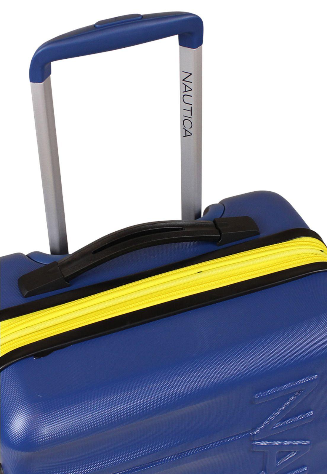 Set 3 Maletas Ibiza S+M+L azul + Organizador azul Nautica-3