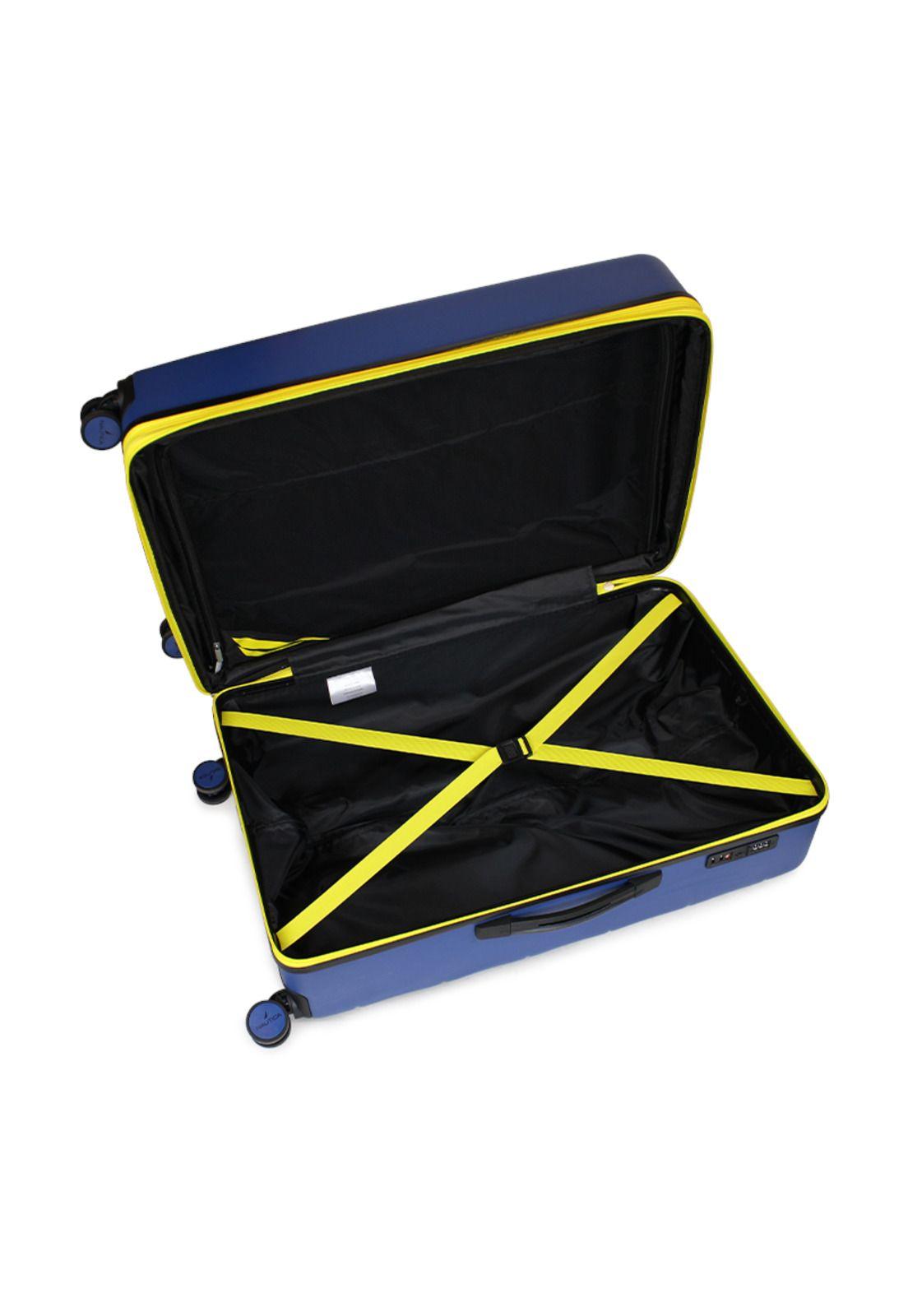 Set 3 Maletas Ibiza S+M+L azul + Organizador azul Nautica-4