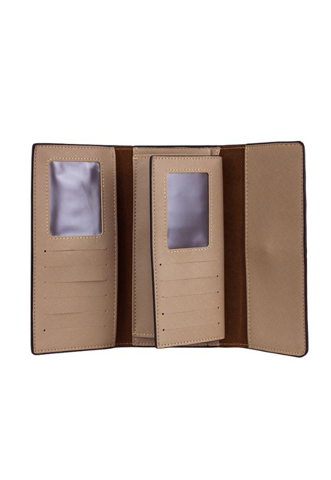 Billetera mujer Nápoles taupe Carven-2