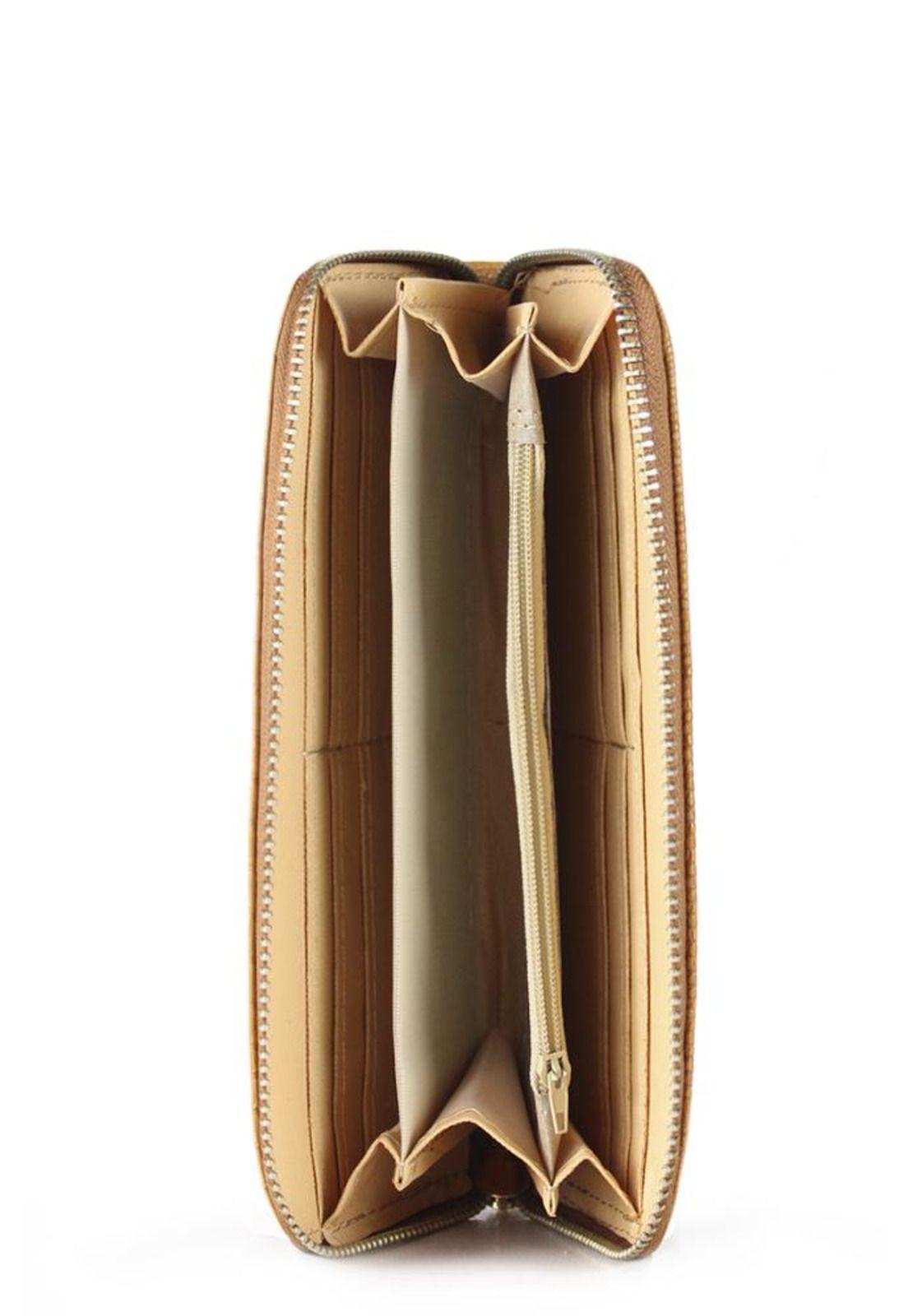 Billetera de mujer Fresia camel Carven-2