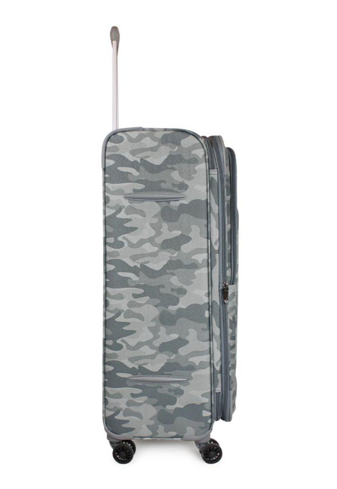 Set 3 maletas de tela Barham S+M+L gris Nautica-6