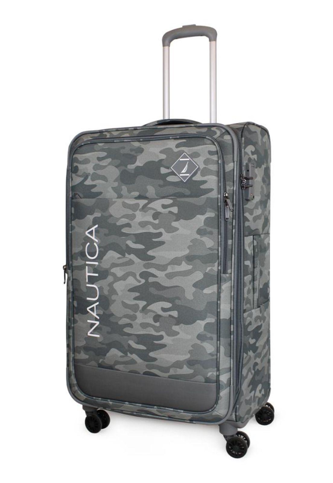 Set 3 maletas de tela Barham S+M+L gris Nautica-7