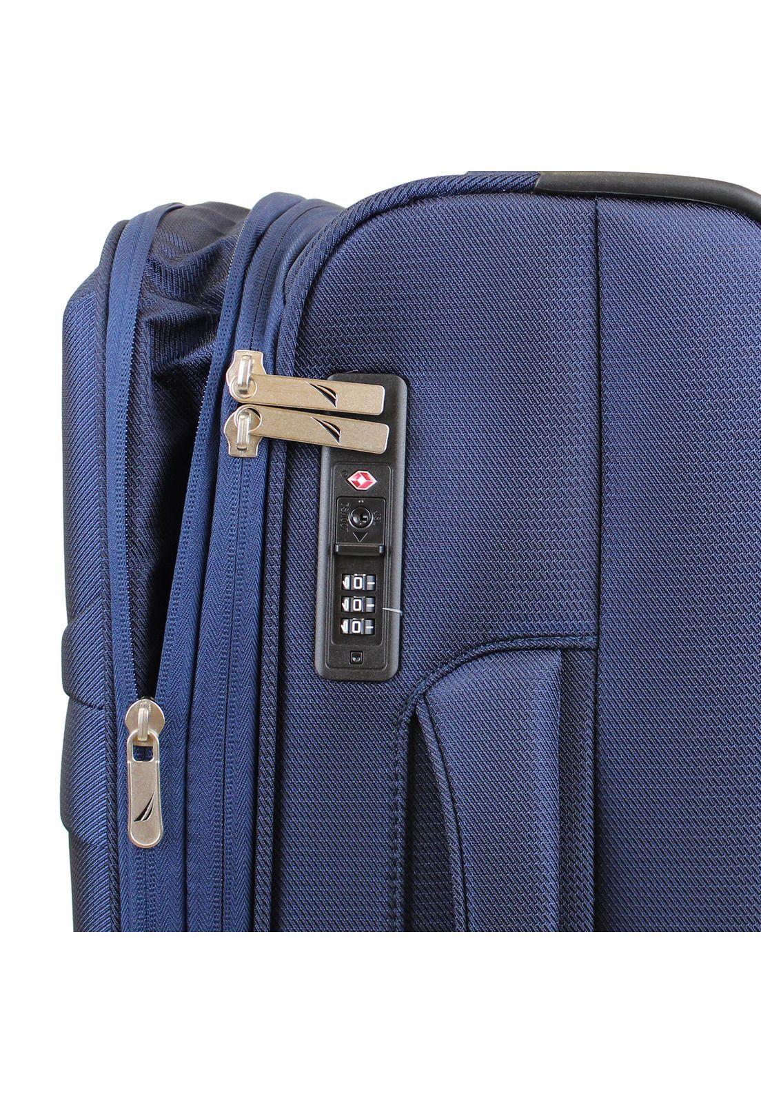 Maleta blanda de tela grande Nautica Munich L 23kg azul-2