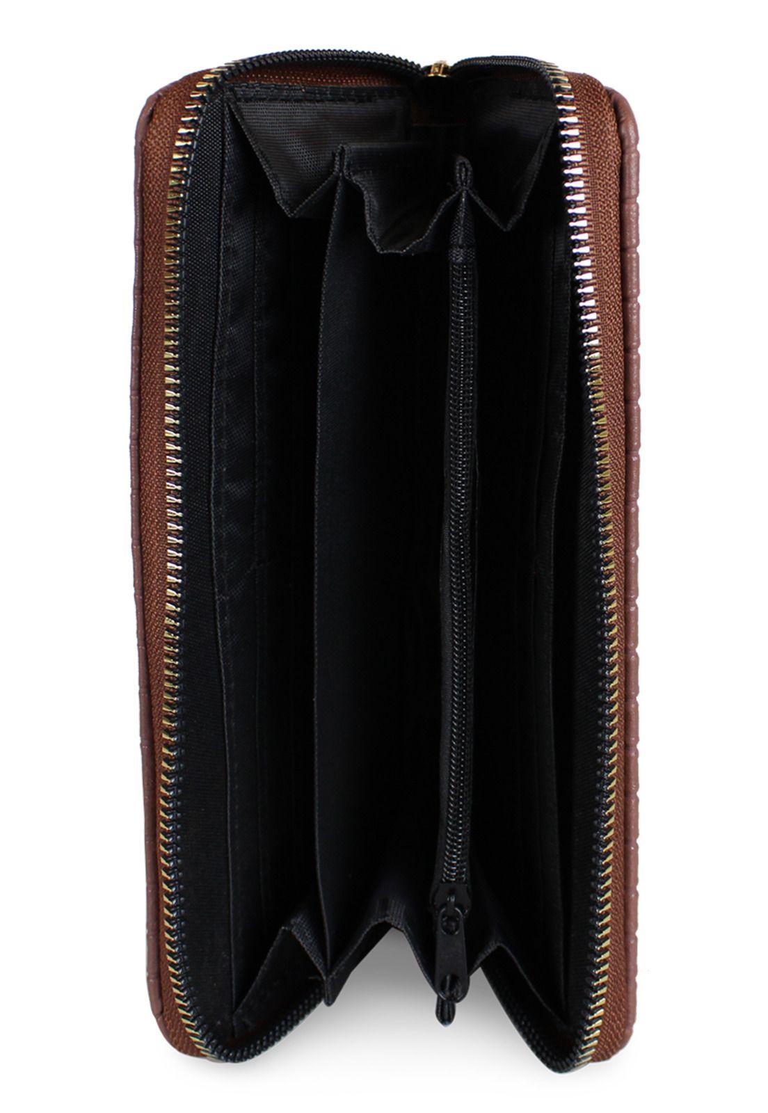 Billetera mujer Nina brown Carven Paris-3