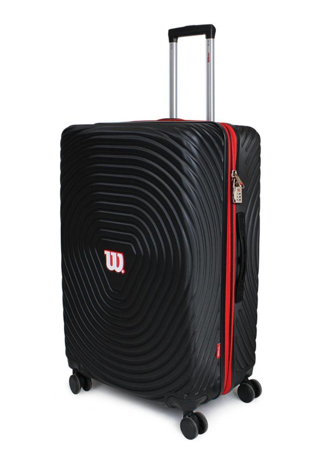 Maleta Pulsar negra L grande 23kg  Wilson-5
