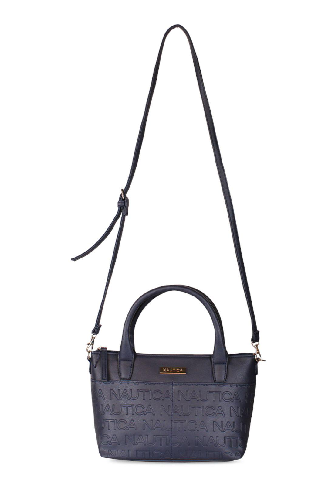 Pack Nautica Mochila Queen + Bolso tipo cartera Delray azul-3