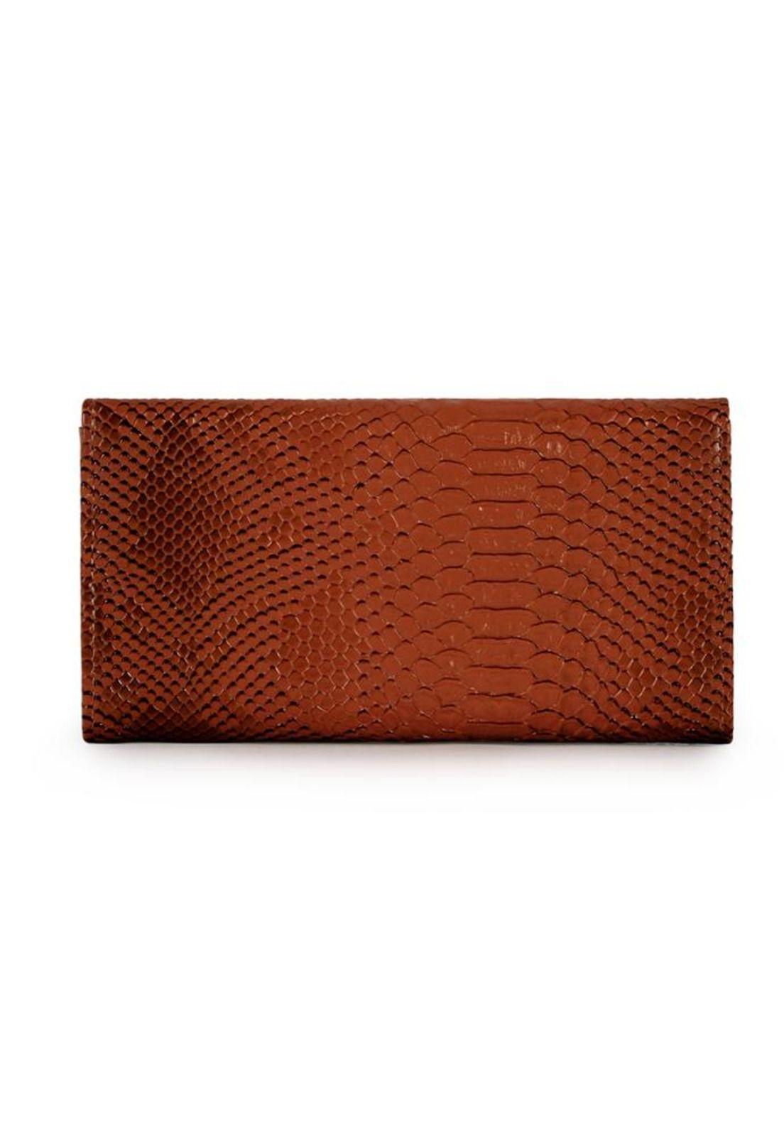 Billetera mujer Alda Serpent whisky Carven-4