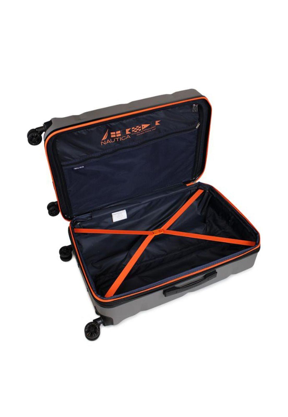 Maleta Mediana Marine 20kg gris Nautica-1