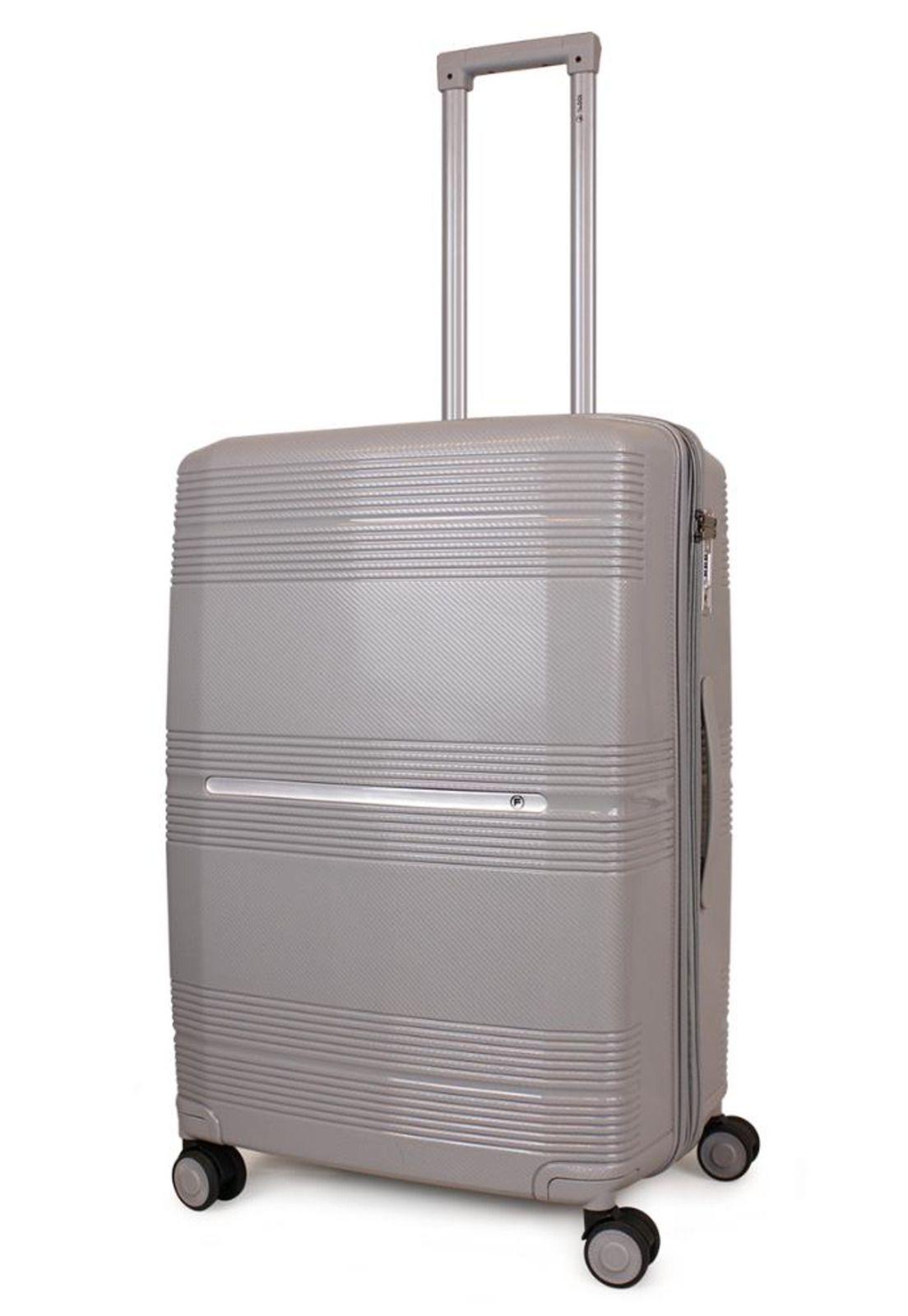 Maleta Mediana CHIC gris 20kg F la Maleta de Chile-7