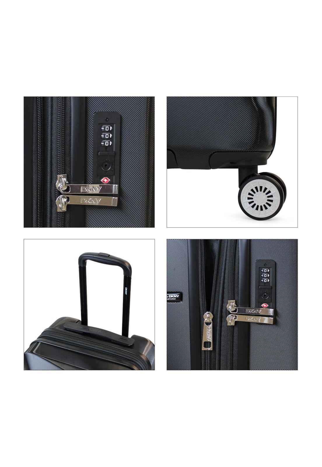 Pack 2 Maletas Donna Karan Divina S 10kg + L 23kg negra DKNY-7