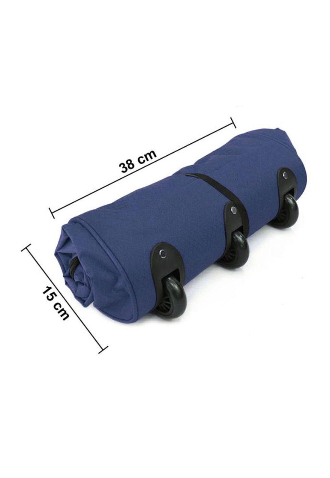 Bolso enrollable Goliat 130 ltrs + candado azul F-4