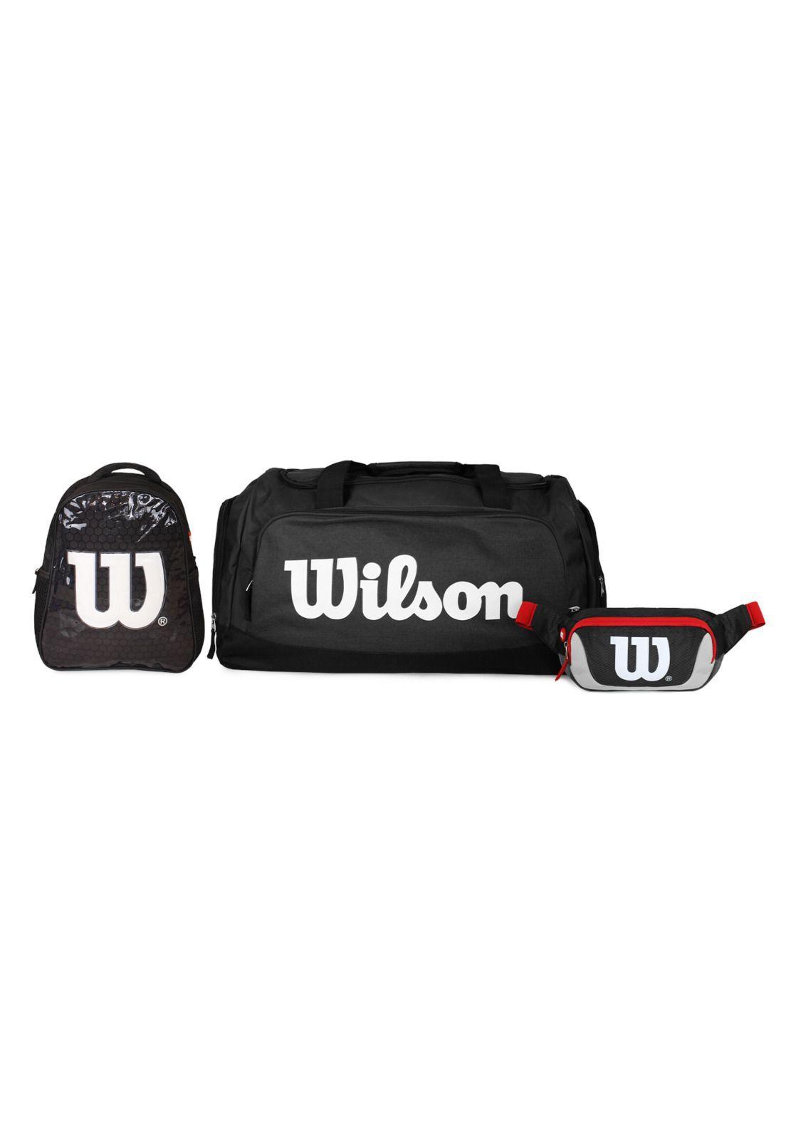 Pack Wilson bolso Luton + Banano Delta + Mochila Sweet negra-0