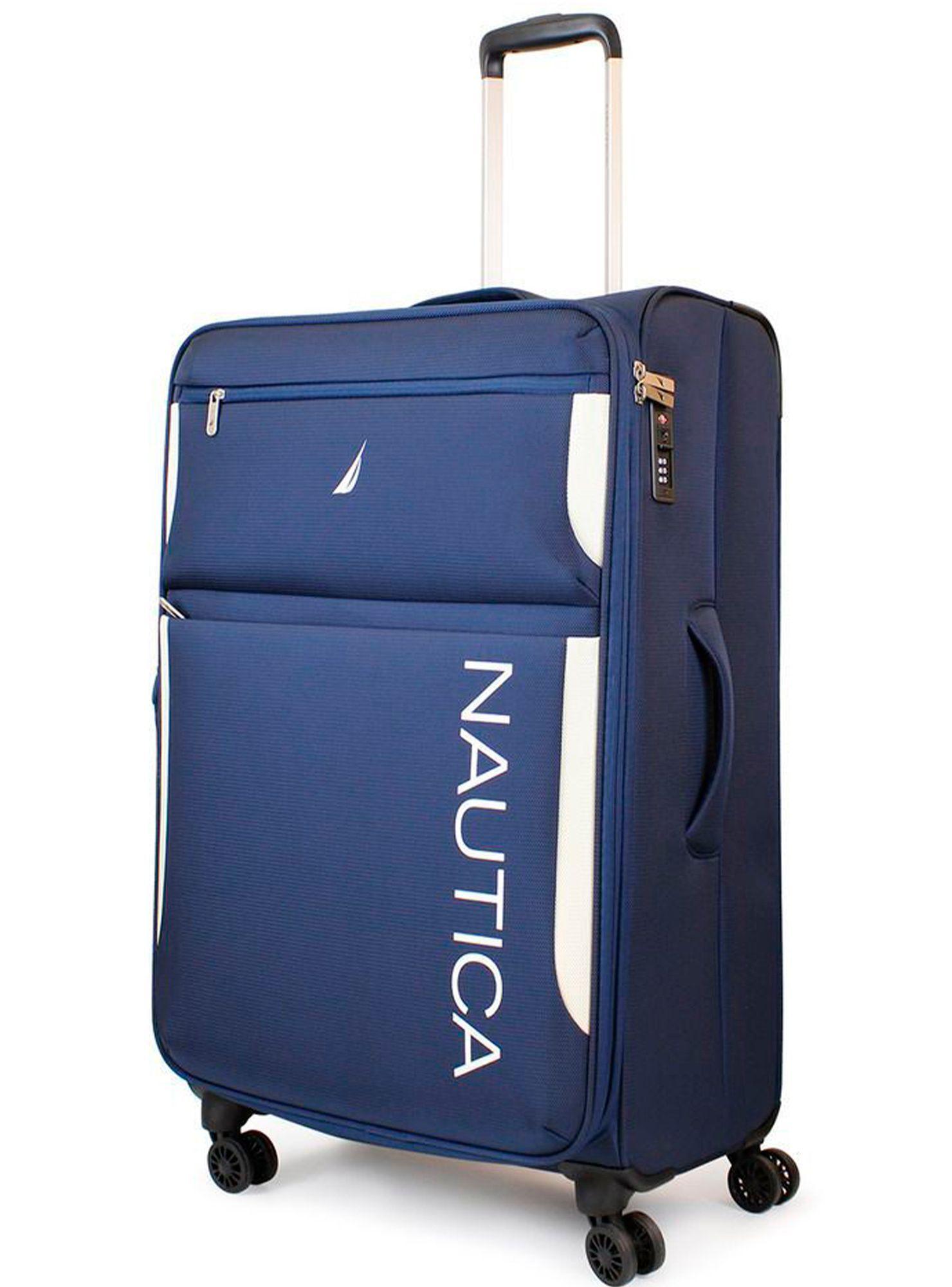 Pack 2 maletas blandas de tela M+L Nautica Marbella 20k y 23k azul-4