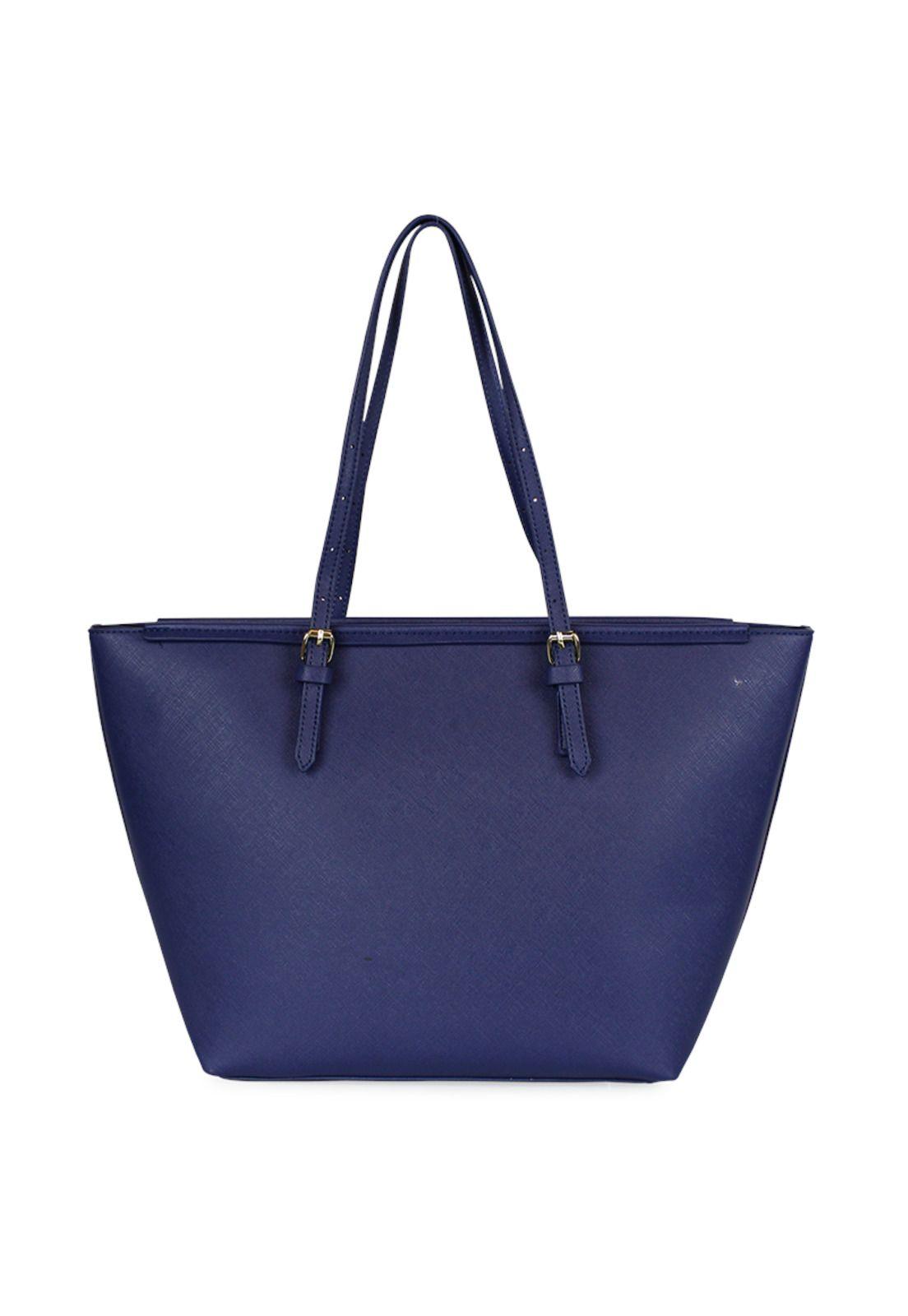 Pack Kenneth cole Cartera Tempo + Pañuelo Oni azul-3