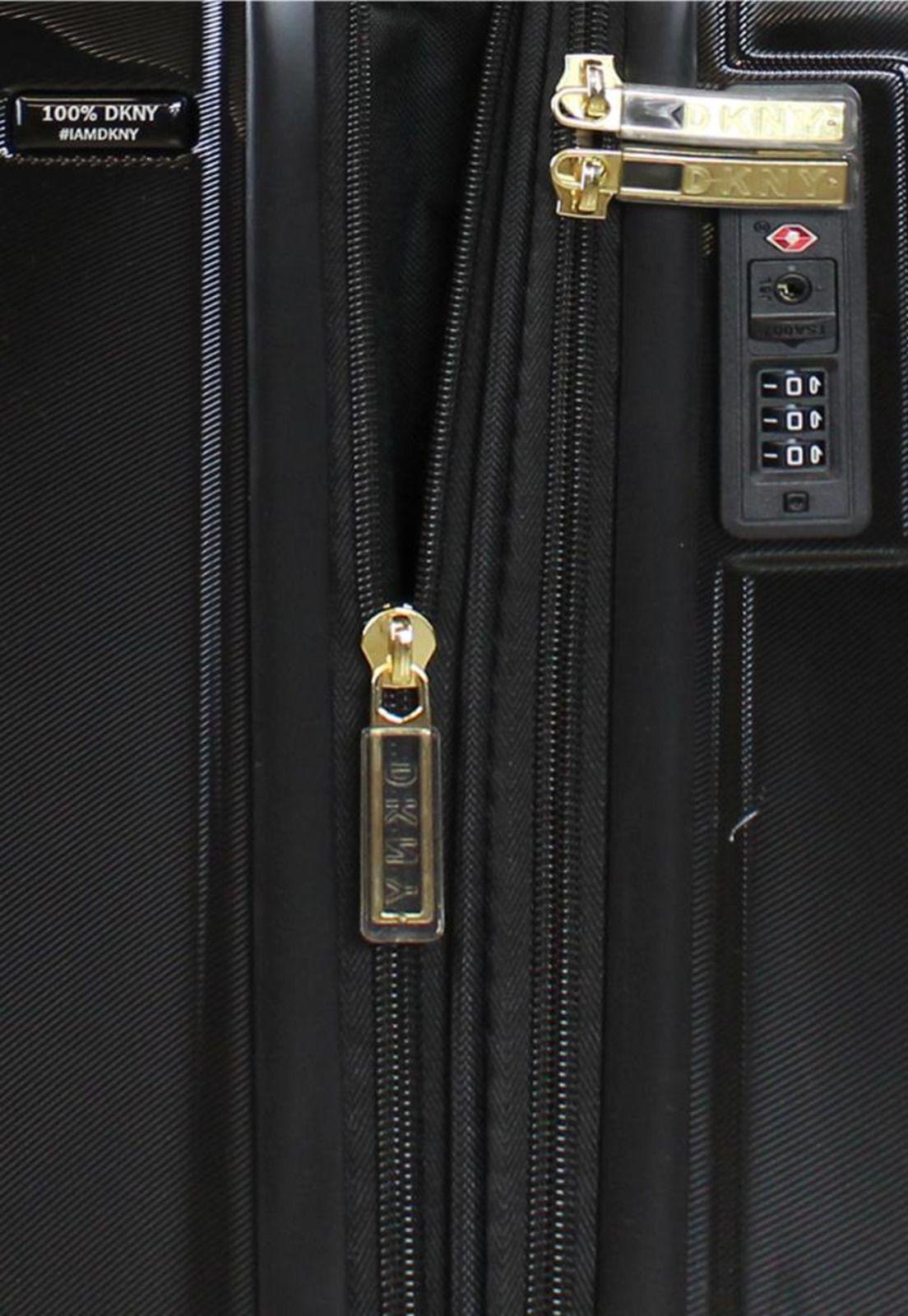 Pack 2 Maletas Donna Karan Elite M 20kg + L 23kg negra DKNY-3