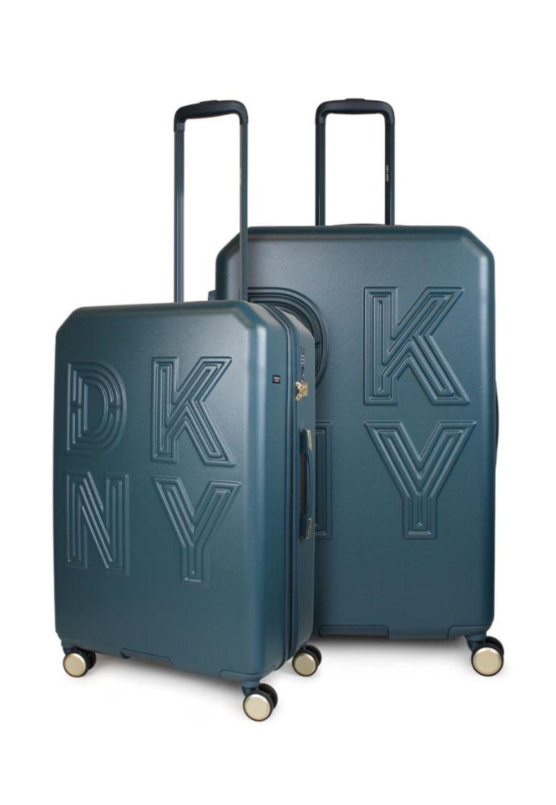 Pack 2 Maletas Donna Karan Lucerna M 20kg + L 23kg azul DKNY-0