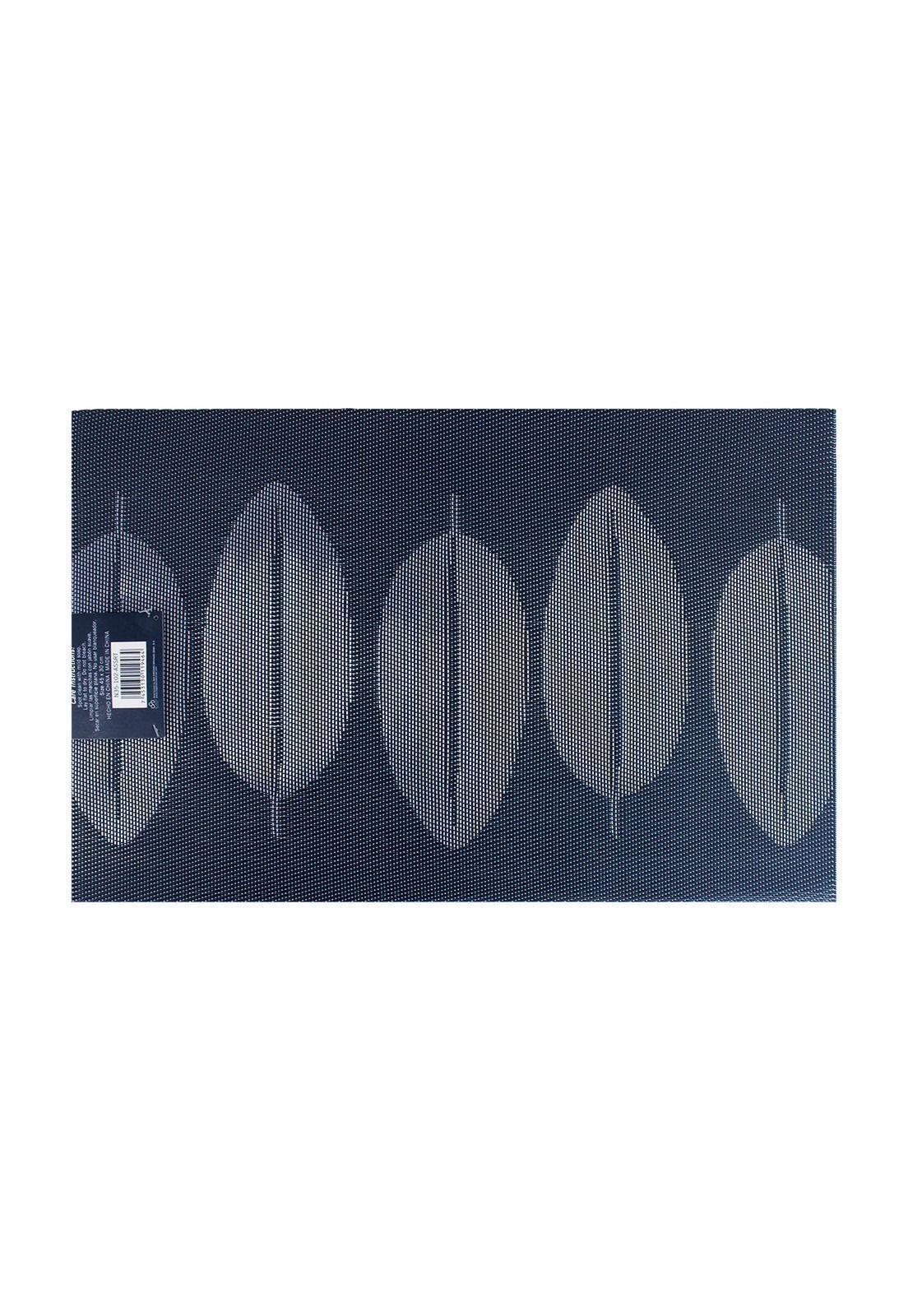 Pack 2 Individuales Nautica Home 45x30cm reversible hojas azul-2