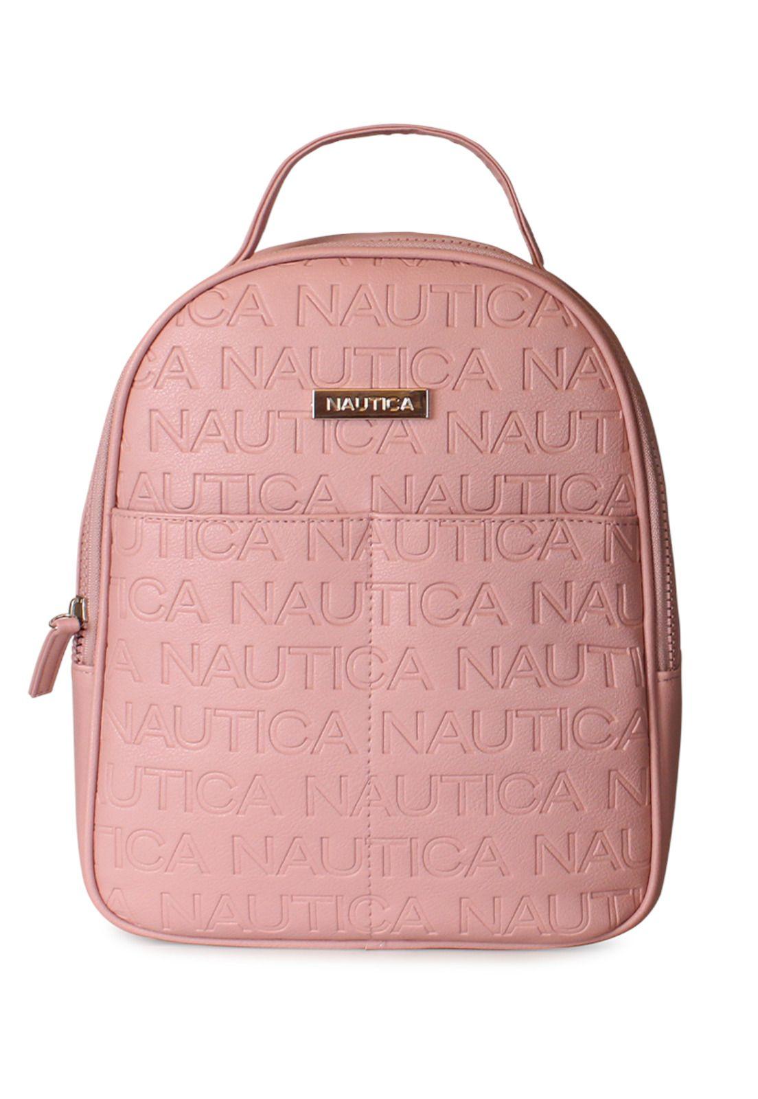 Pack Nautica Mochila Queen + Cartera Lady rosada-4