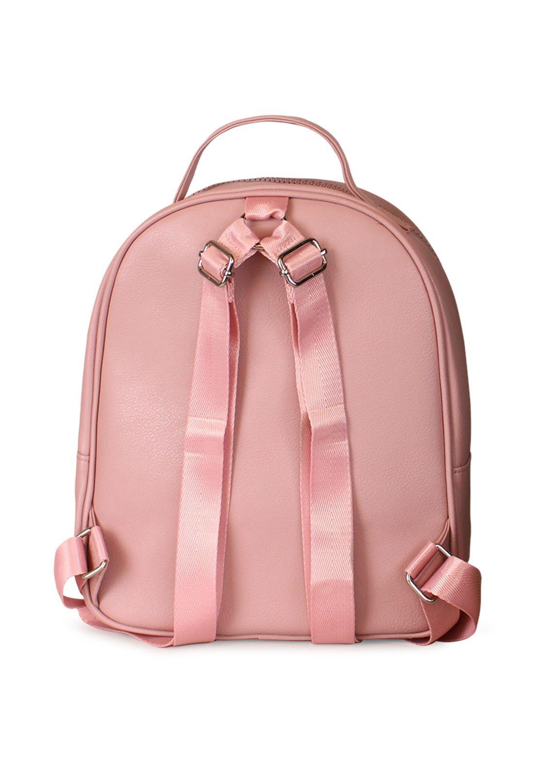 Pack Nautica Mochila Queen + Cartera Lady rosada-6