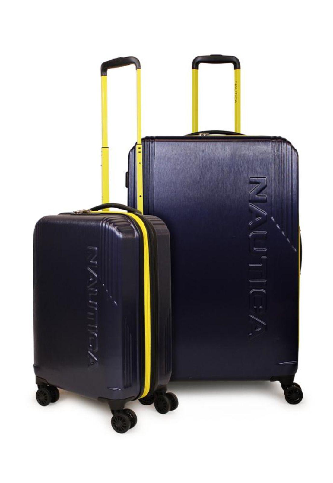 Pack 2 maletas Hope S de cabina + L grande azul Nautica-0