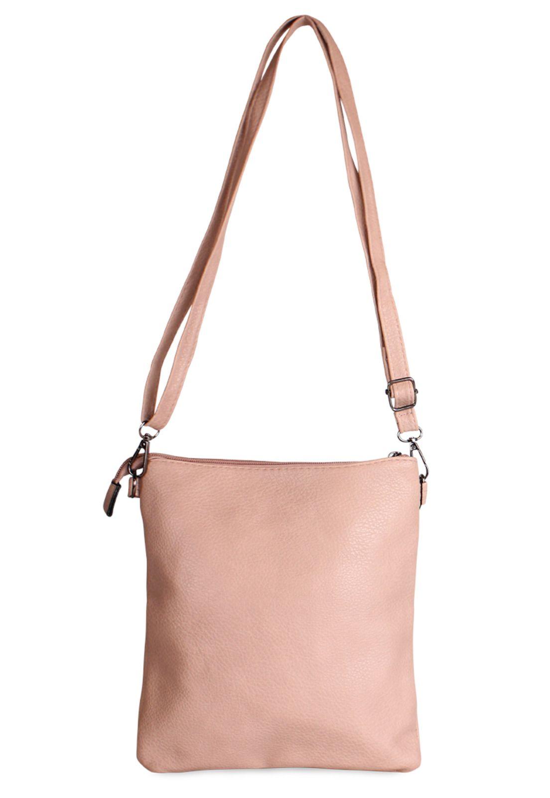Cartera bandolera Felicia rosada Anabella Sachi-2