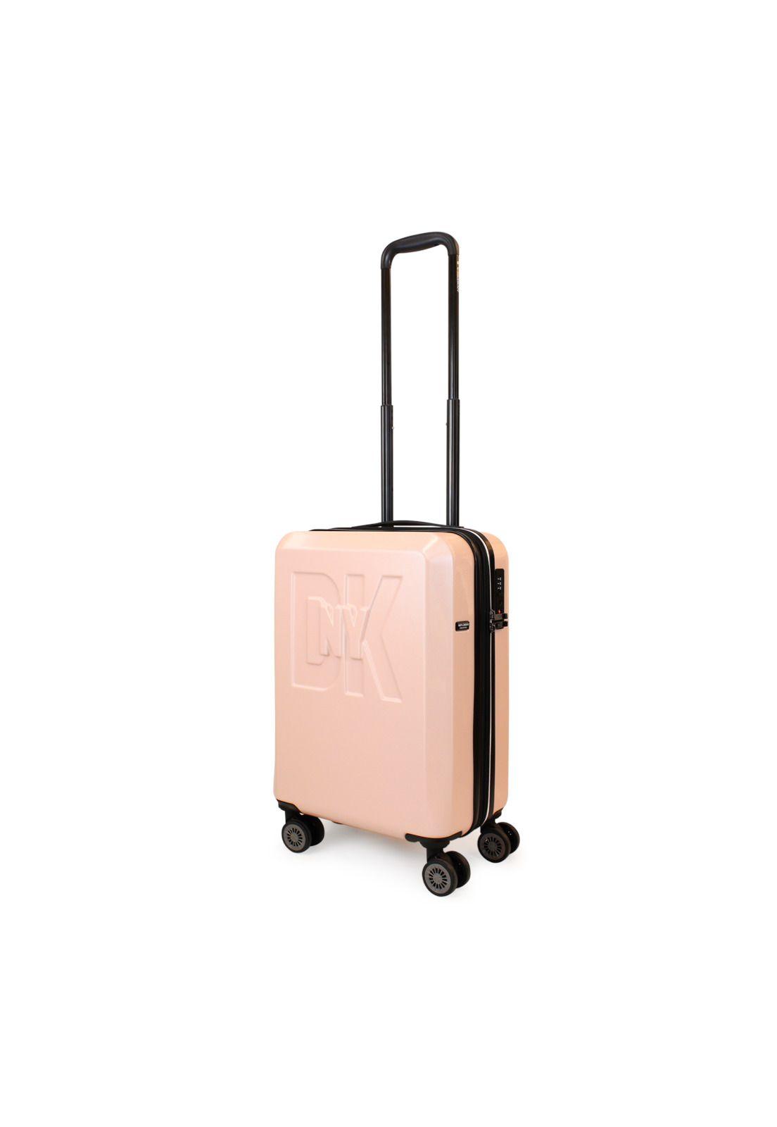 Maleta Donna Karan S de Cabina Luxe 10kg rosa DKNY-1