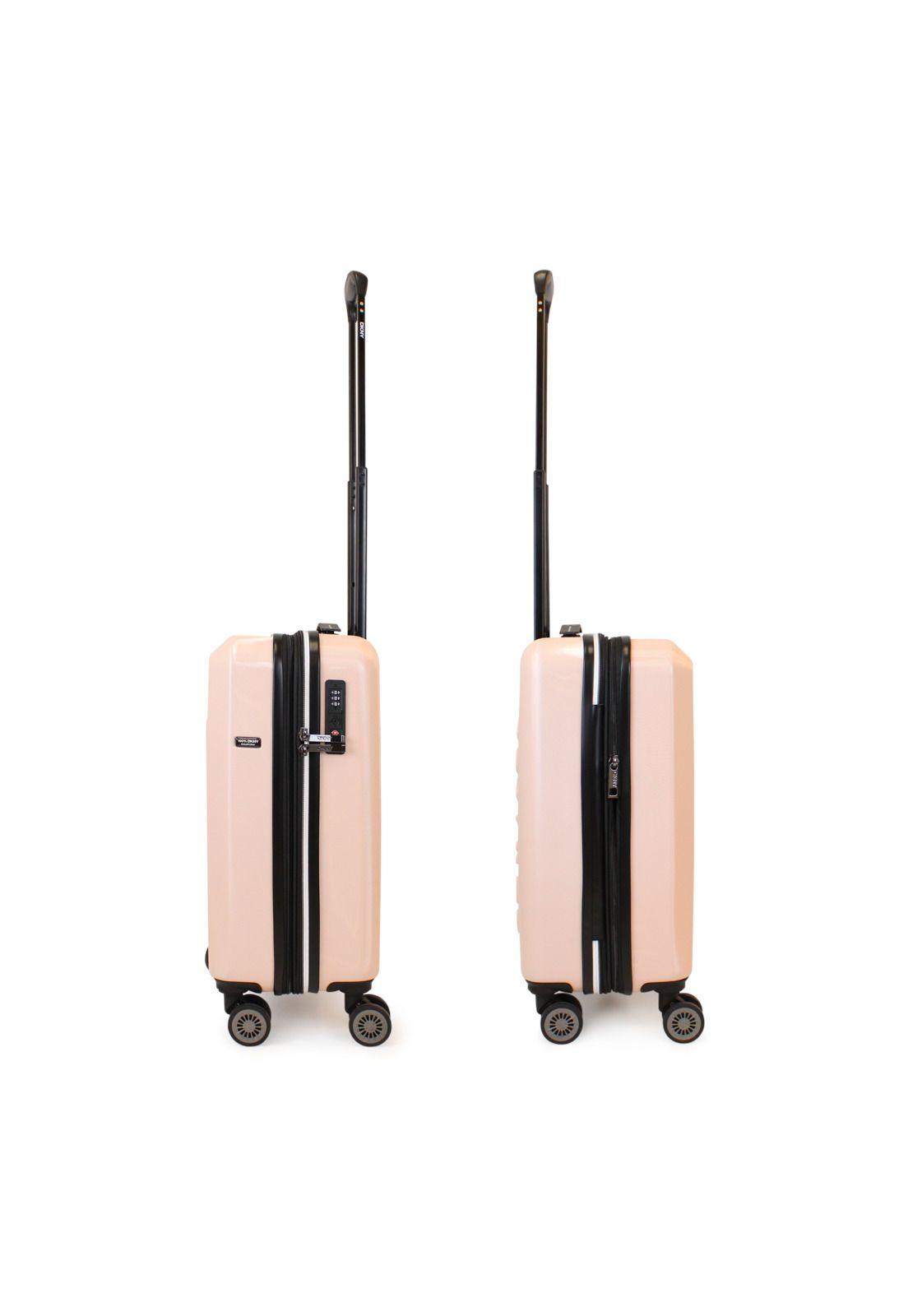 Maleta Donna Karan S de Cabina Luxe 10kg rosa DKNY-2