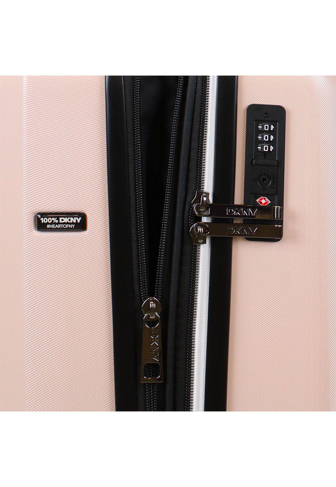 Maleta Donna Karan S de Cabina Luxe 10kg rosa DKNY-6