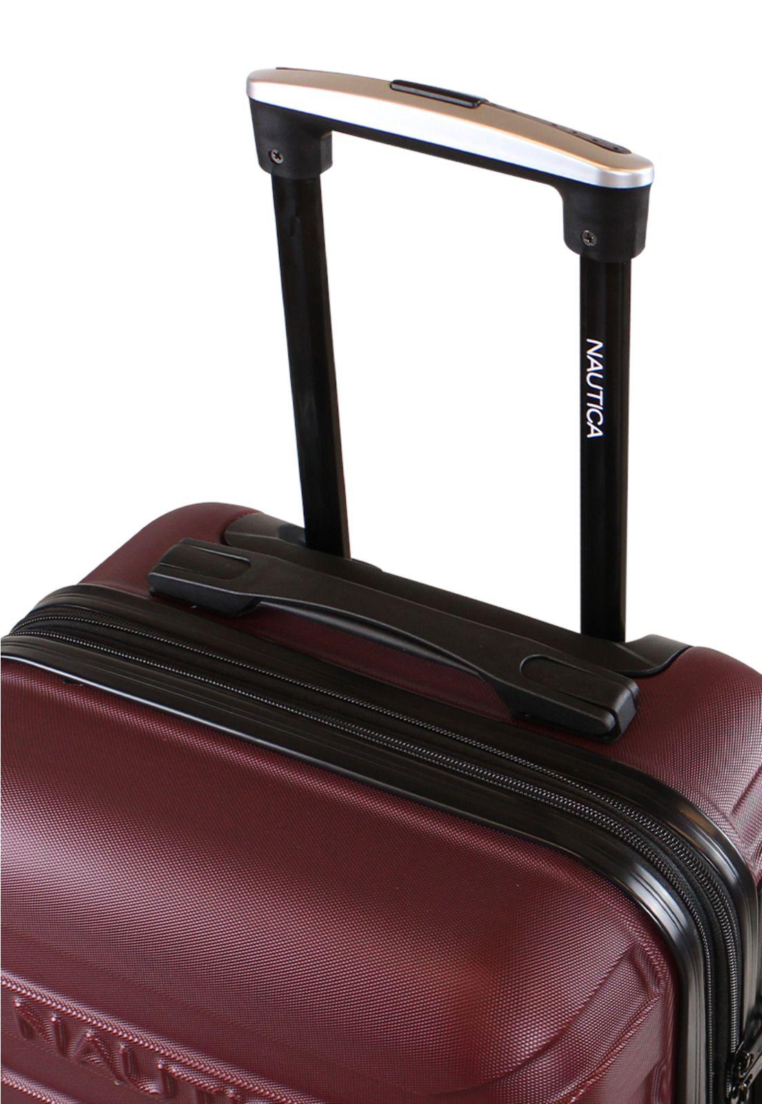 Maleta cabina Soho S 10kg burdeo Nautica-2