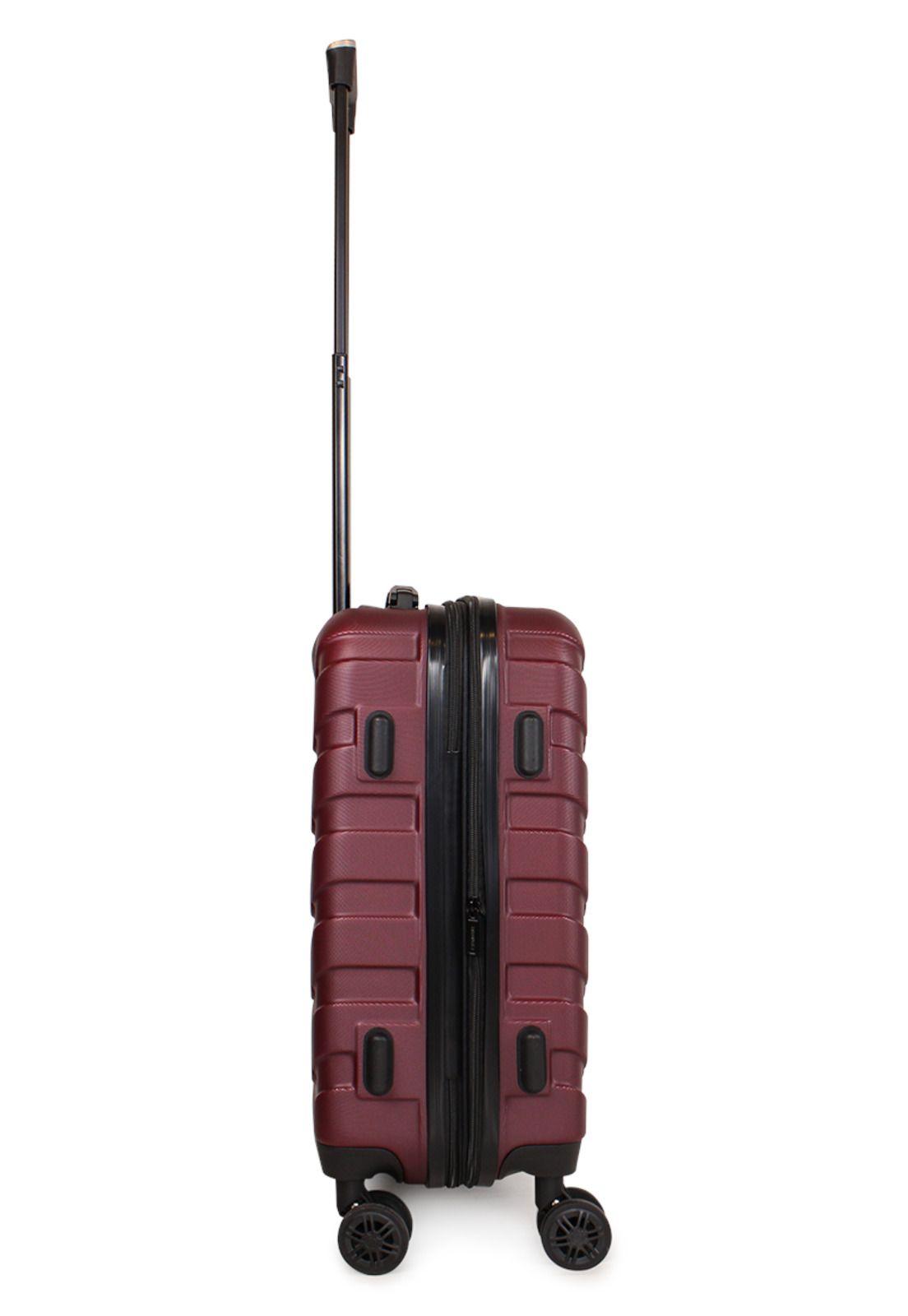 Maleta cabina Soho S 10kg burdeo Nautica-8