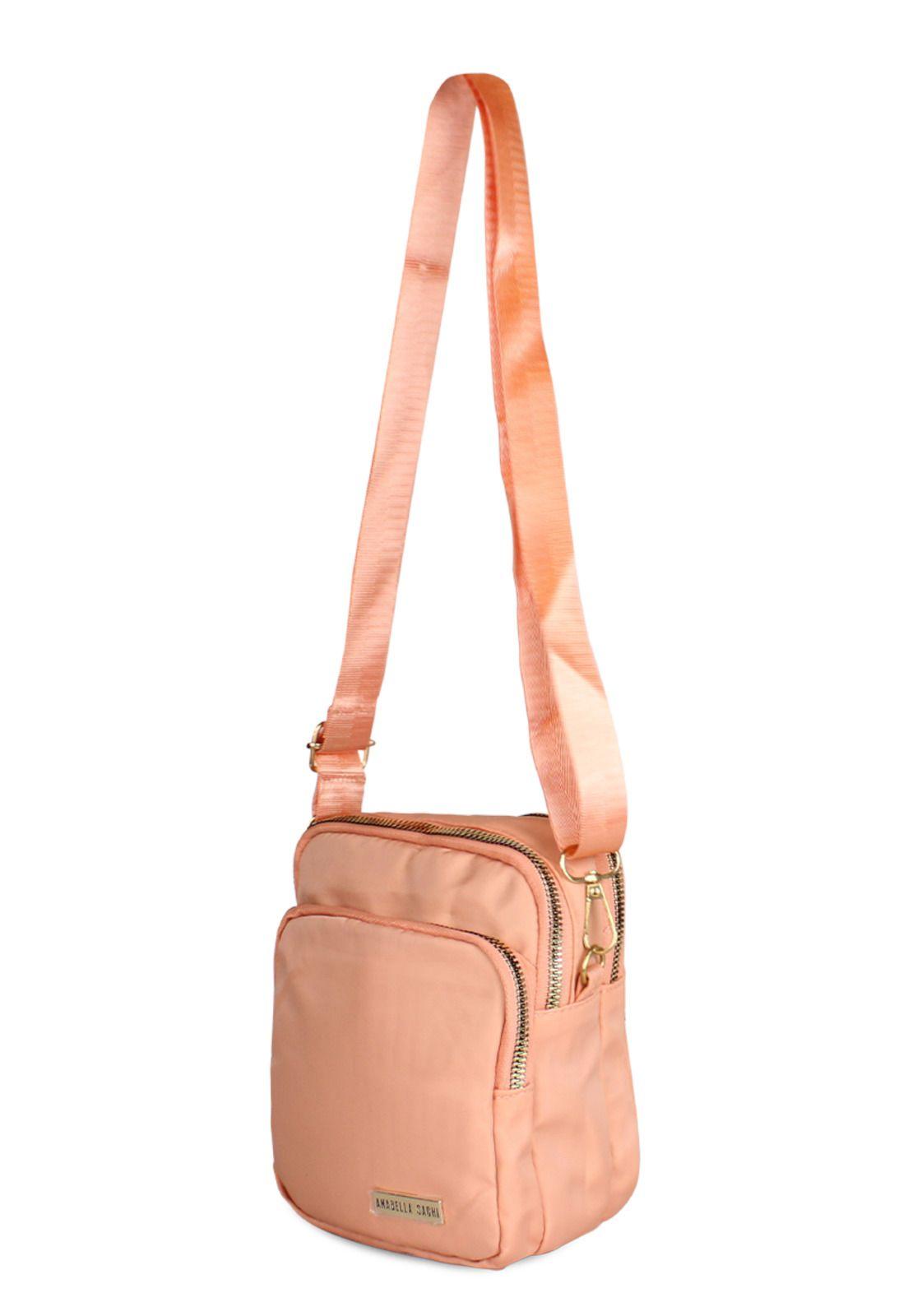 Cartera bandolera Isa rosada Anabella Sachi-2