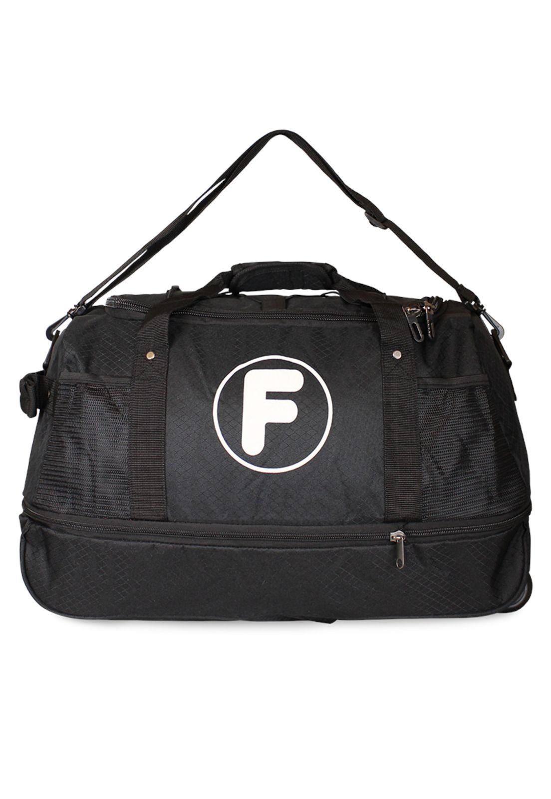 Bolso tipo mochila con ruedas Goliat negro F la maleta de chile-4