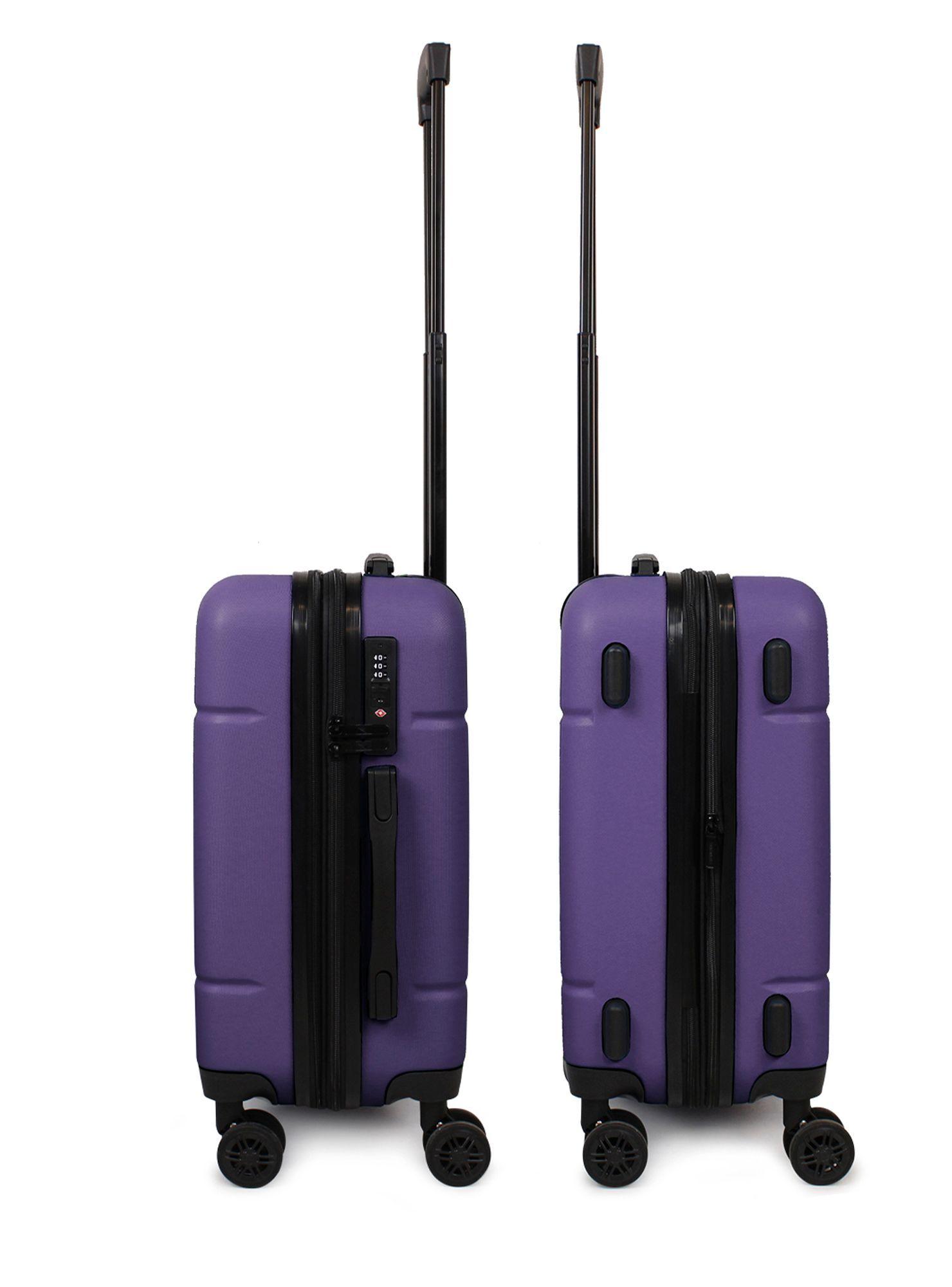 Maleta cabina Amsterdam S 10kg morada Nautica-2