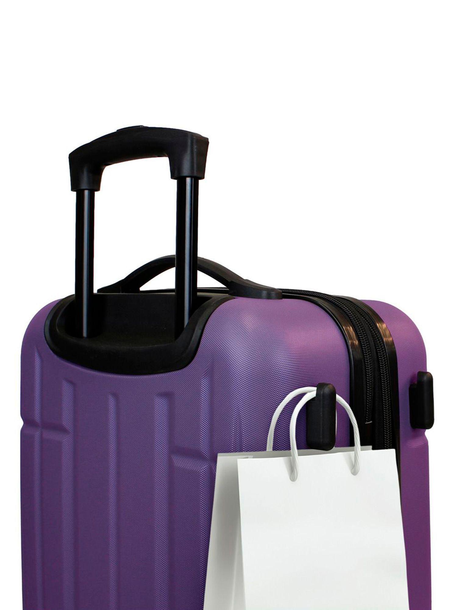 Maleta cabina Amsterdam S 10kg morada Nautica-3