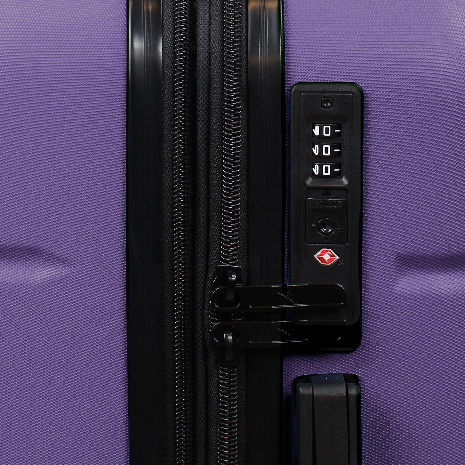 Maleta cabina Amsterdam S 10kg morada Nautica-5