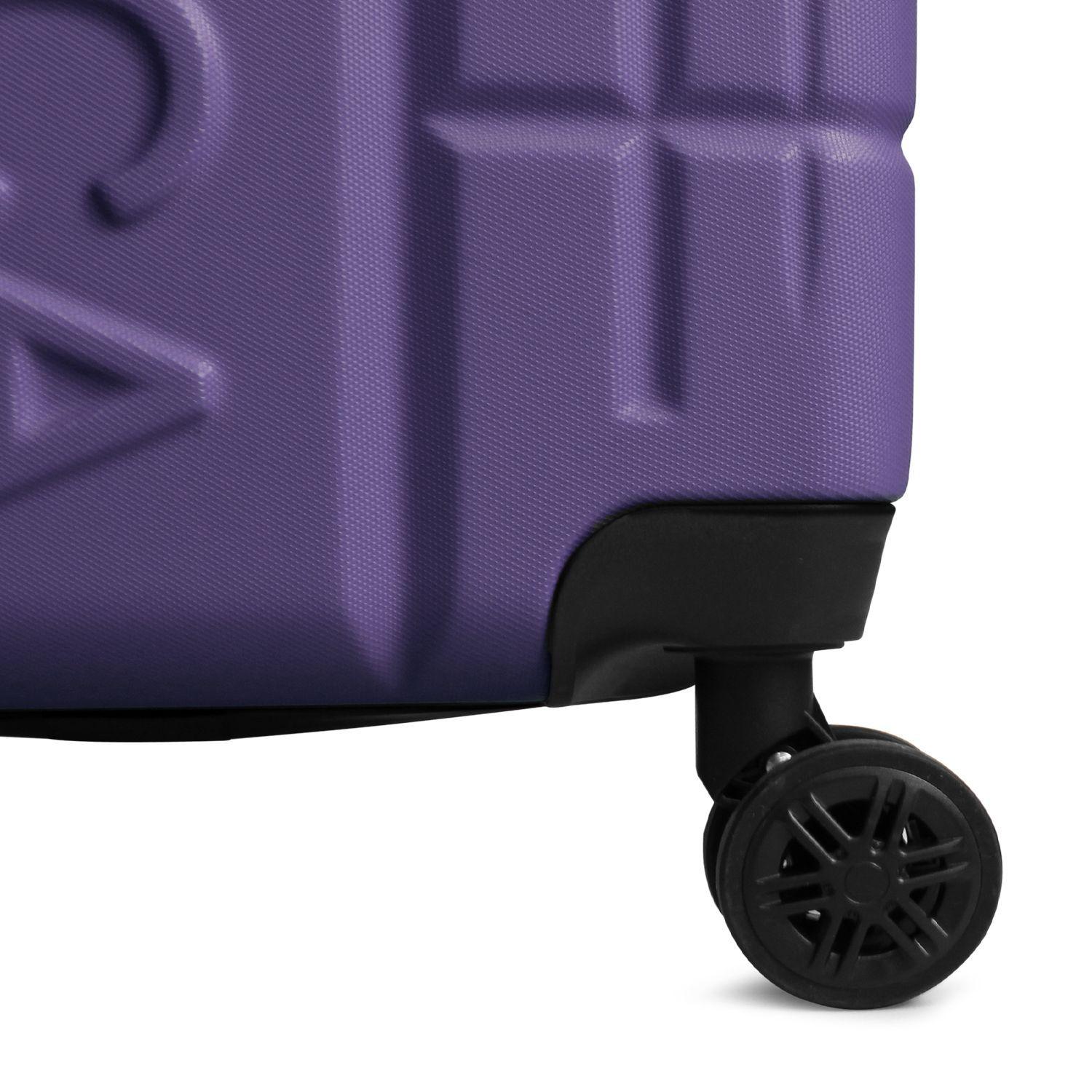 Maleta cabina Amsterdam S 10kg morada Nautica-6