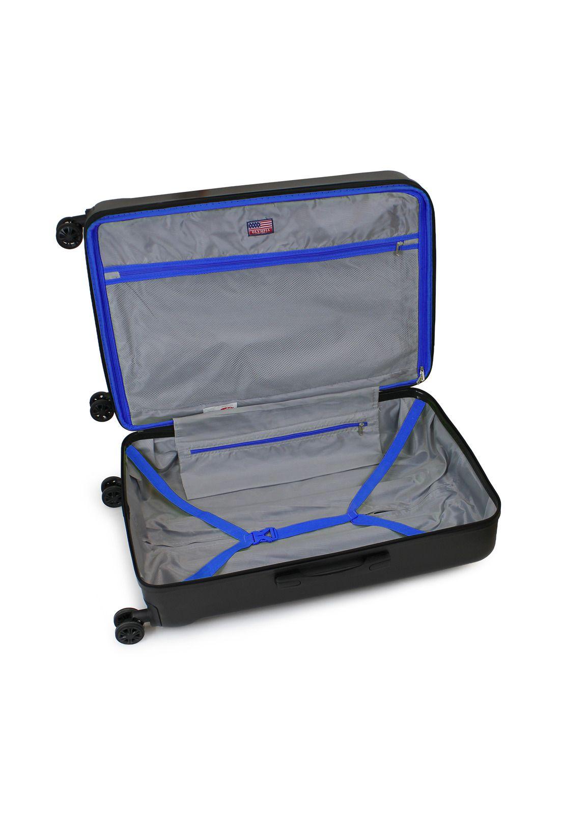 Maleta mediana Olympia 20kg negra-azul-3