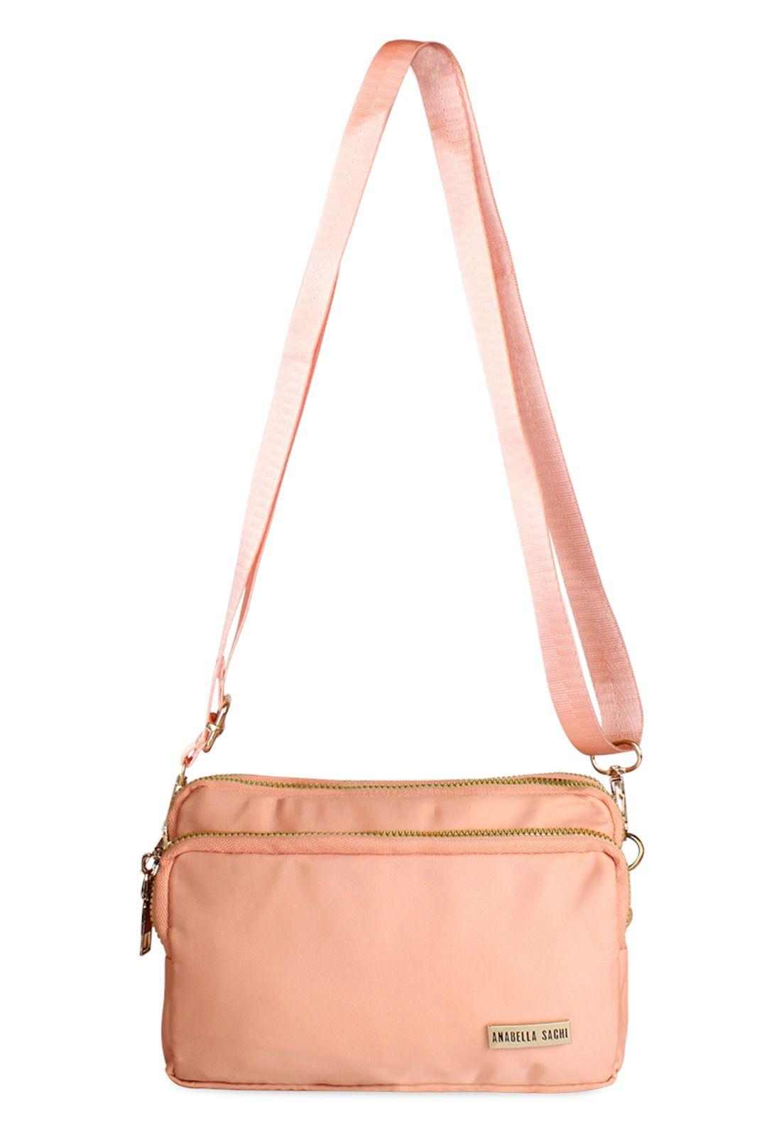 Cartera bandolera Kim rosada Anabella Sachi-1