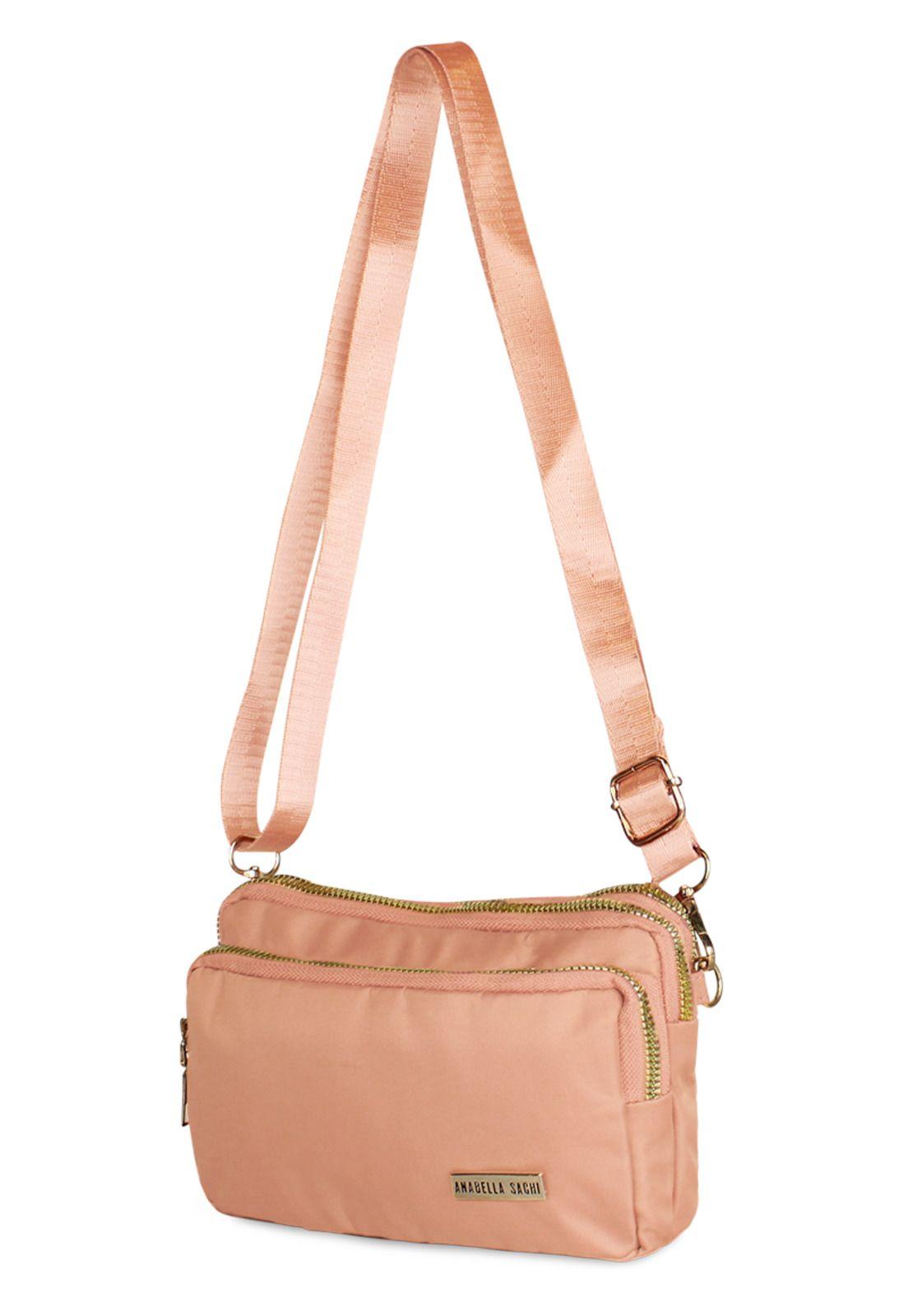 Cartera bandolera Kim rosada Anabella Sachi-2