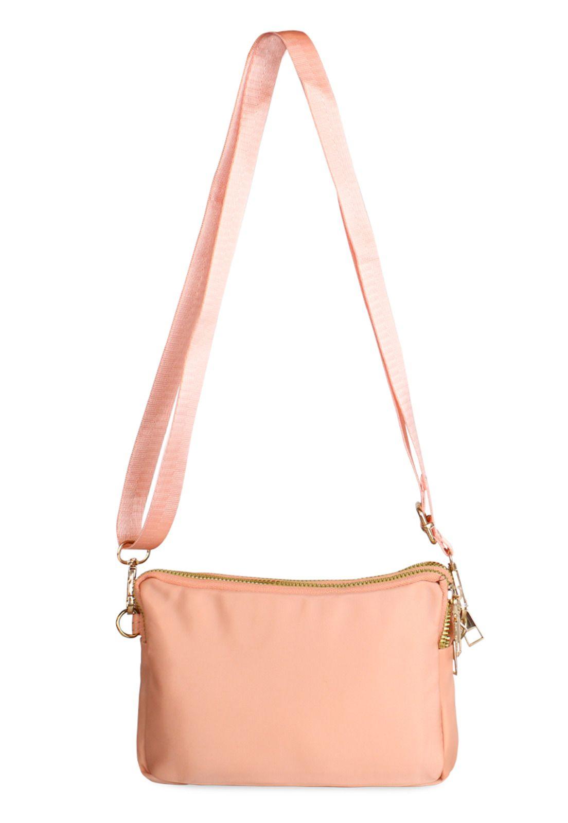 Cartera bandolera Kim rosada Anabella Sachi-3