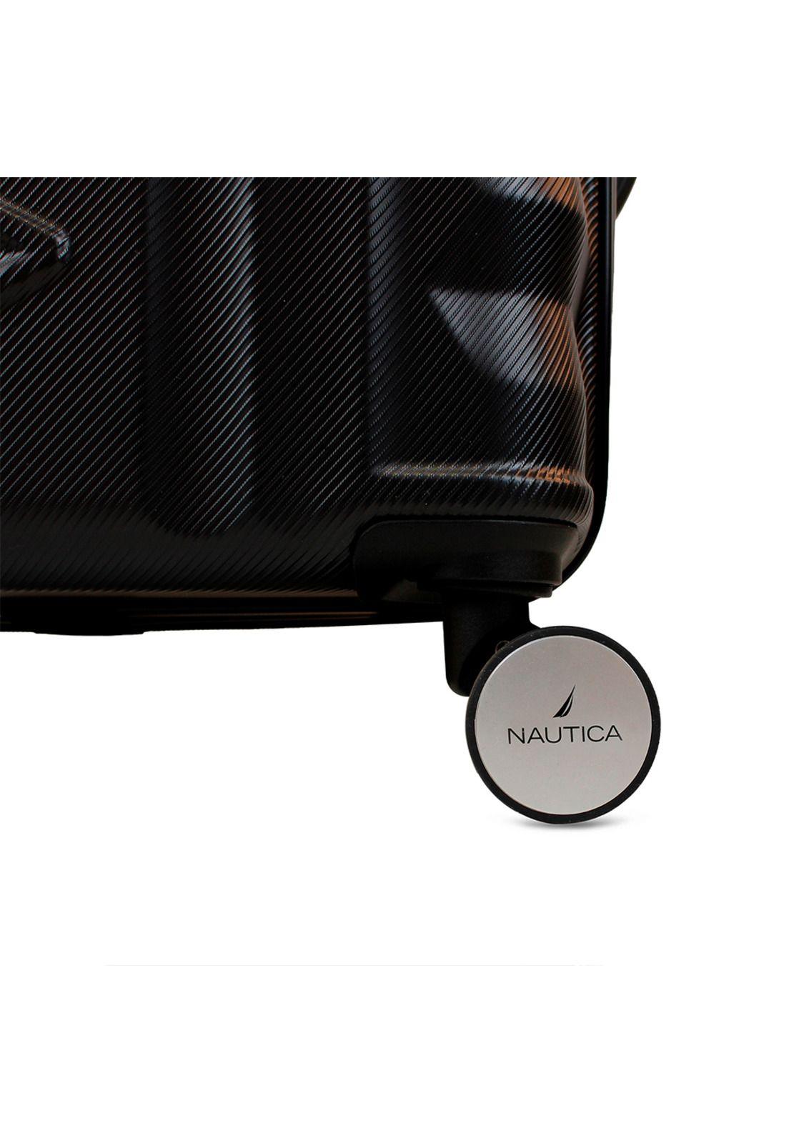 Maleta mediana Nautica M 20kg Polonia negra-4