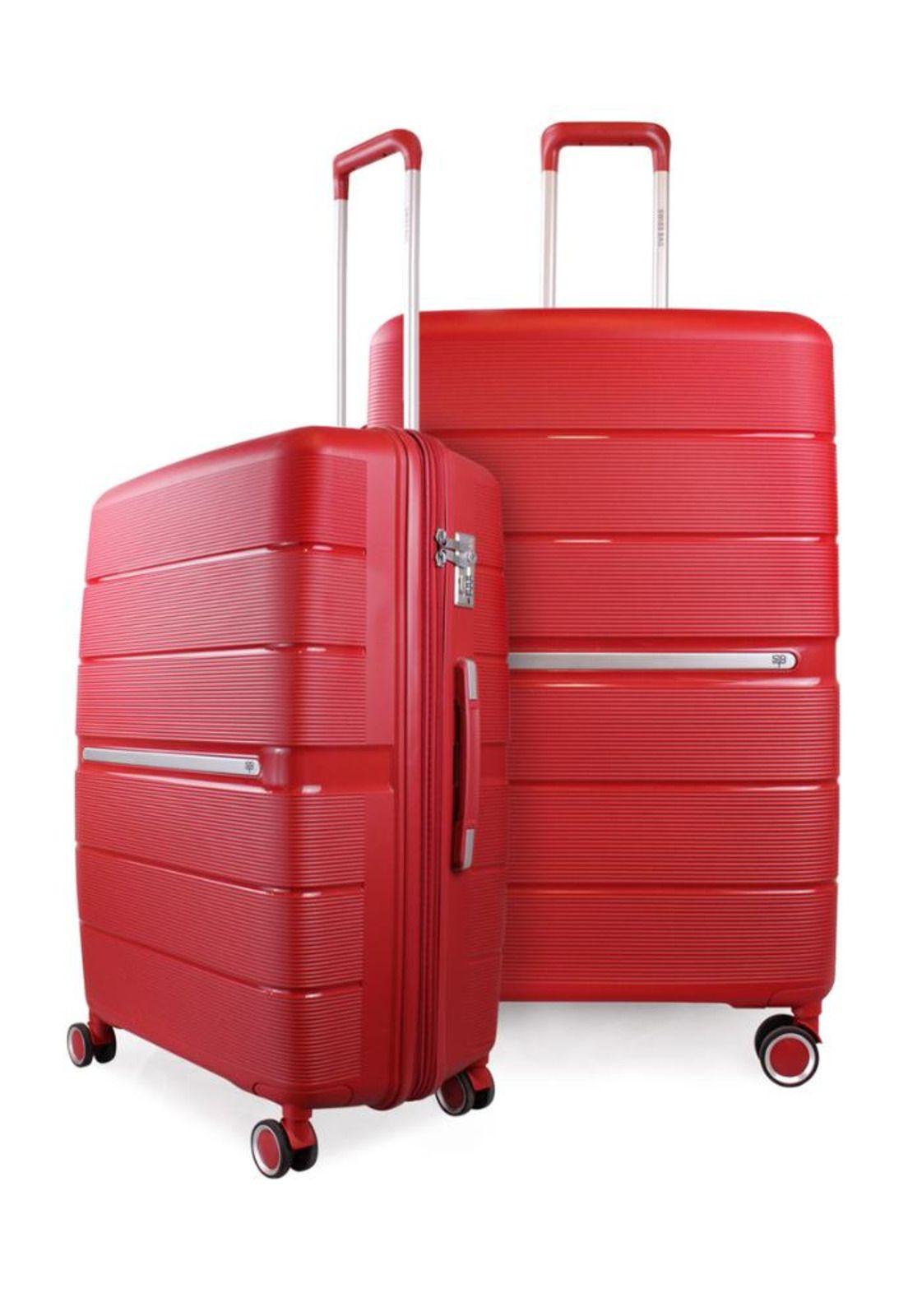 Pack 2 Maletas Xpos mediana 18kg +L grande 23kg Roja Swiss Bag-0